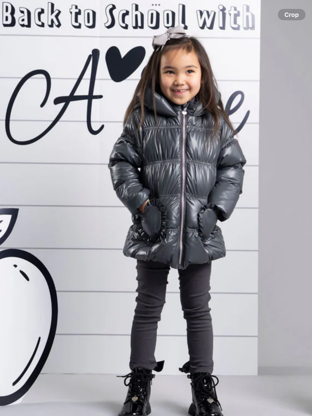 PRE ORDER ADEE Grey Luna Padded Jacket 0726796