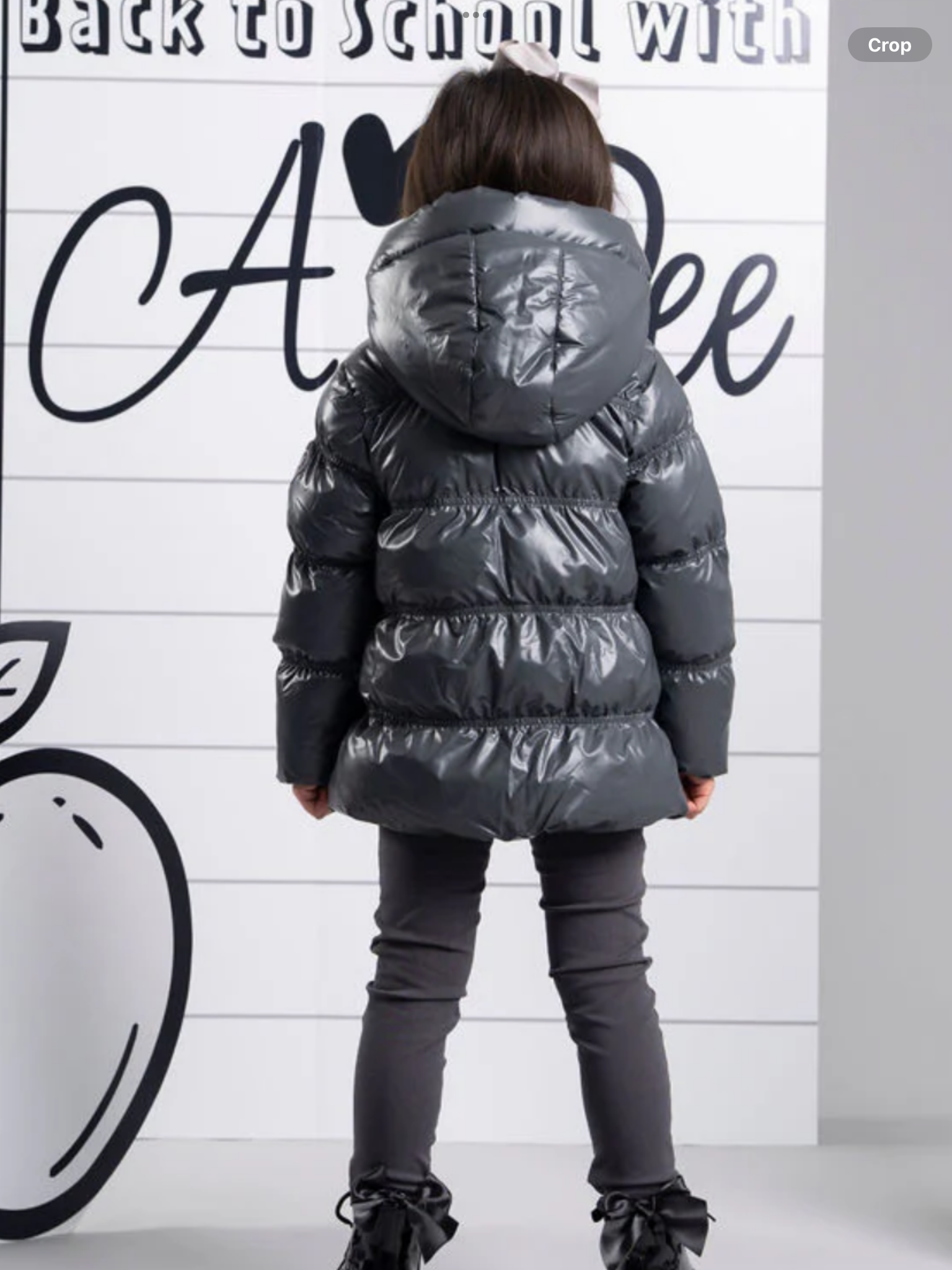 PRE ORDER ADEE Grey Luna Padded Jacket 0726796