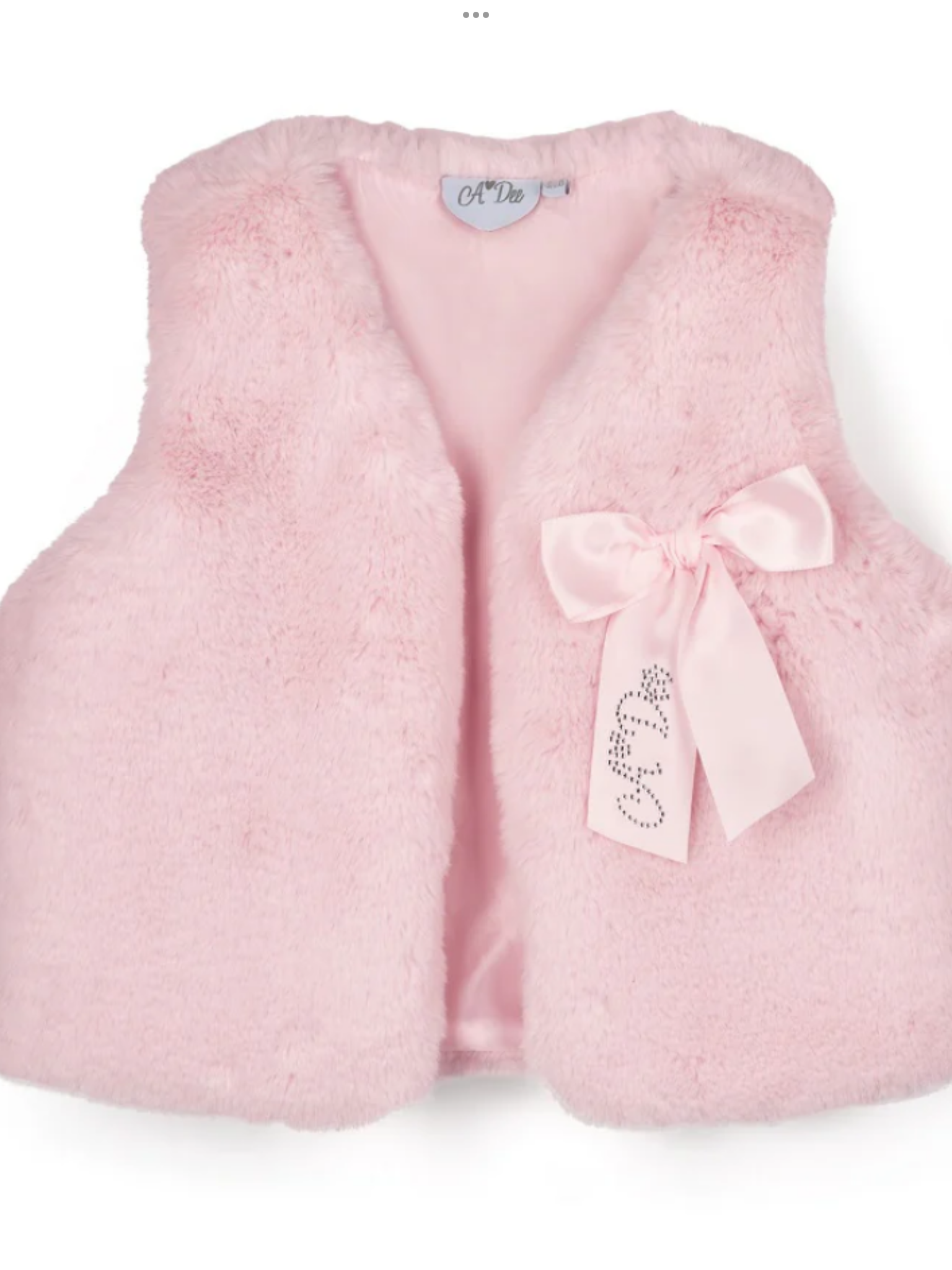 Pre order ADEE Winter Bloom Collection. The Ana Faux Fur Gilet 0726783