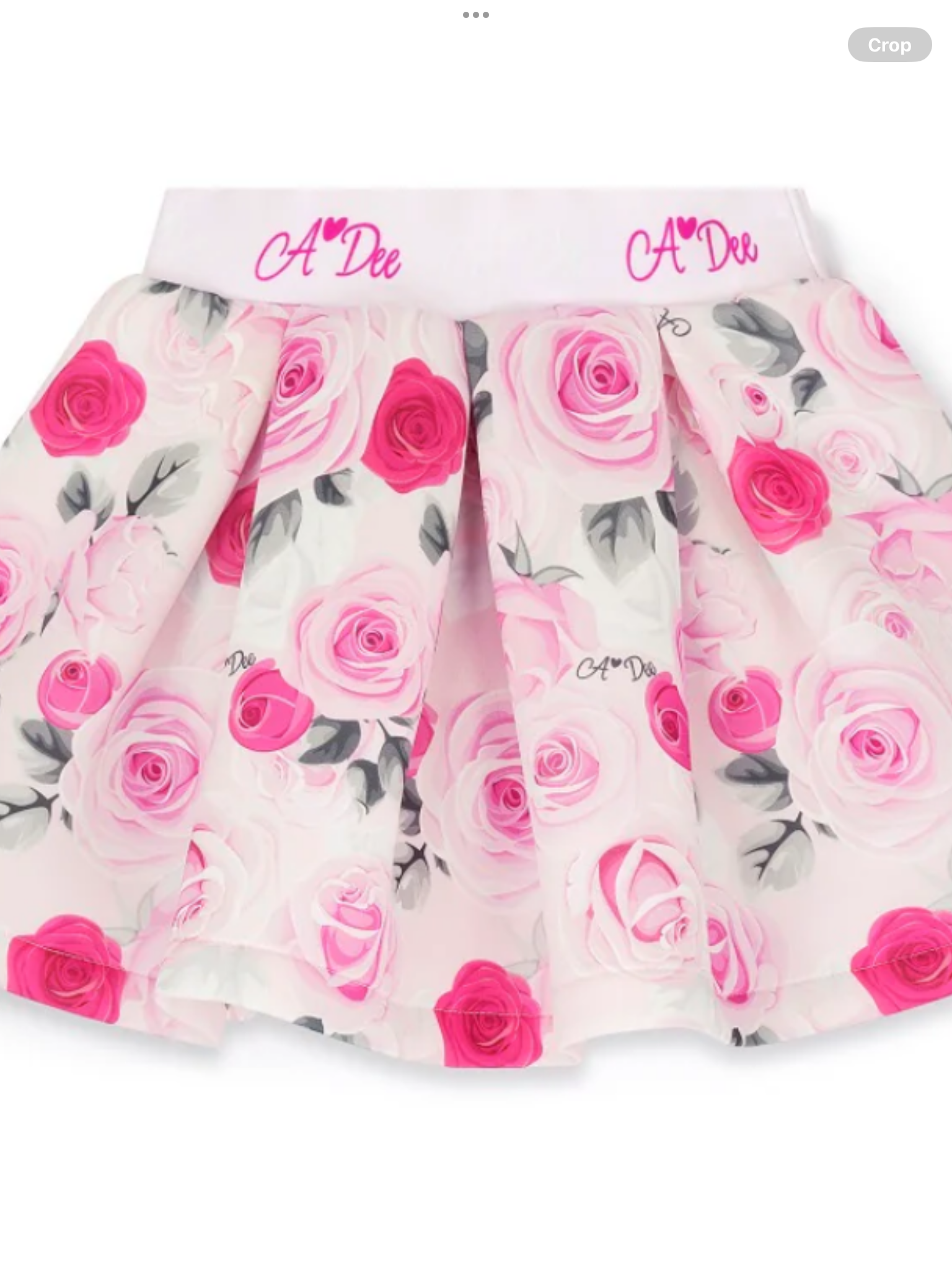 Pre order ADEE ARIELLA Rose Print Skirt Set 0726786