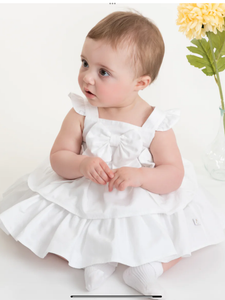 White Baby Dress and Jampant Set 0325216