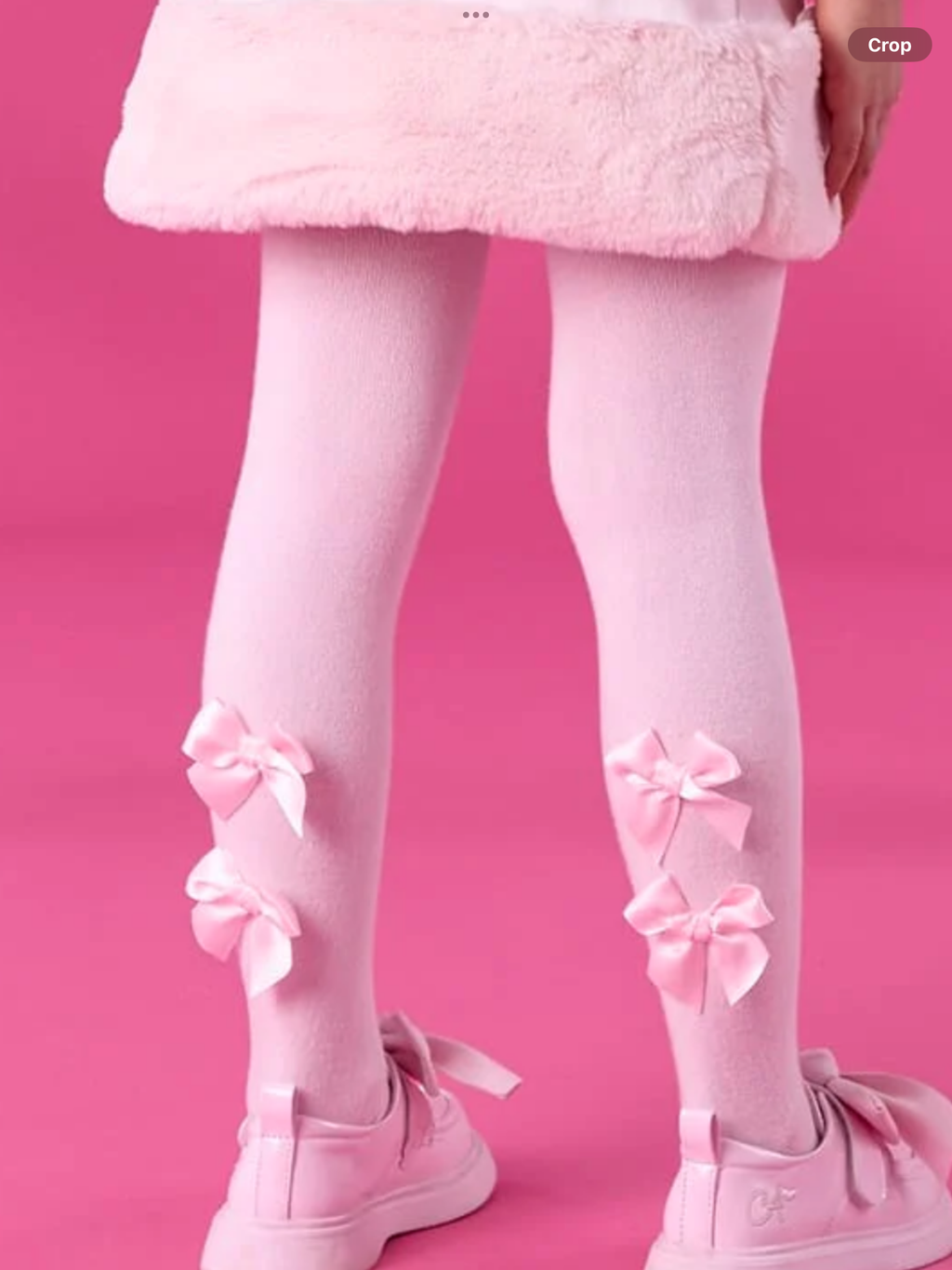 PRE ORDER A Dee Girls Pink Bow 'Adaline' Tights 0726800