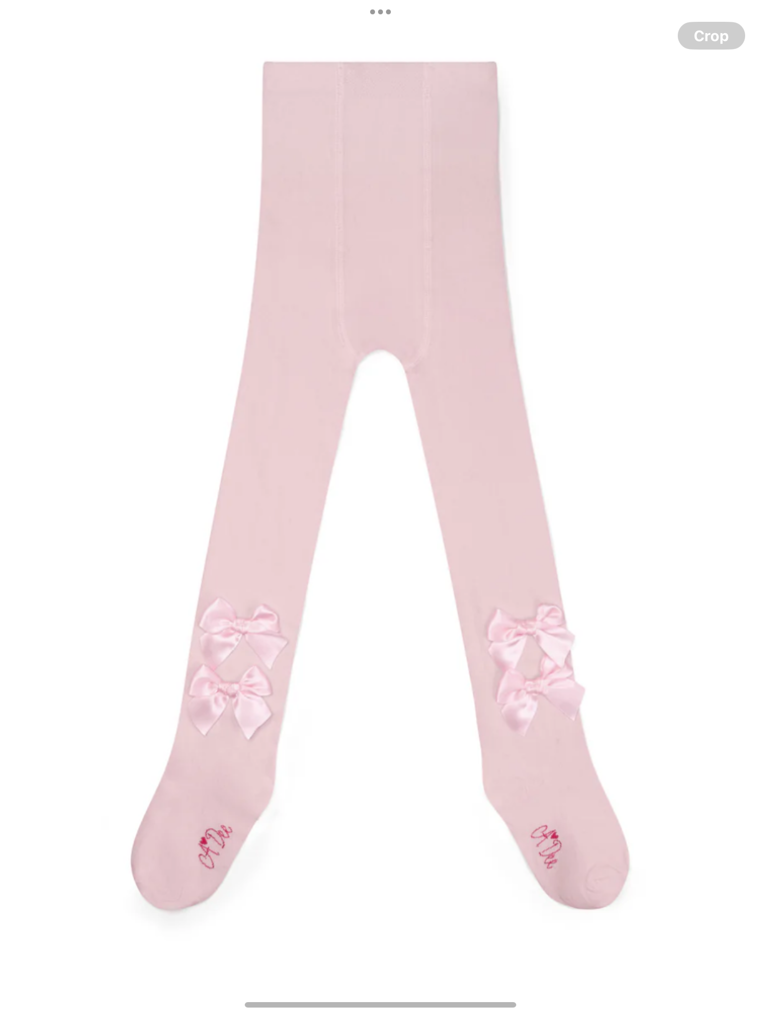 PRE ORDER A Dee Girls Pink Bow 'Adaline' Tights 0726800