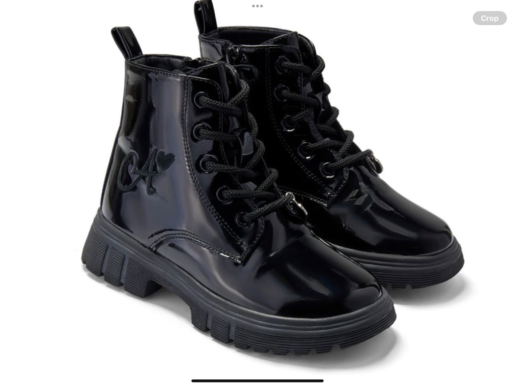 PRE ORDER A Dee 'Selene' Black Boots 0726802