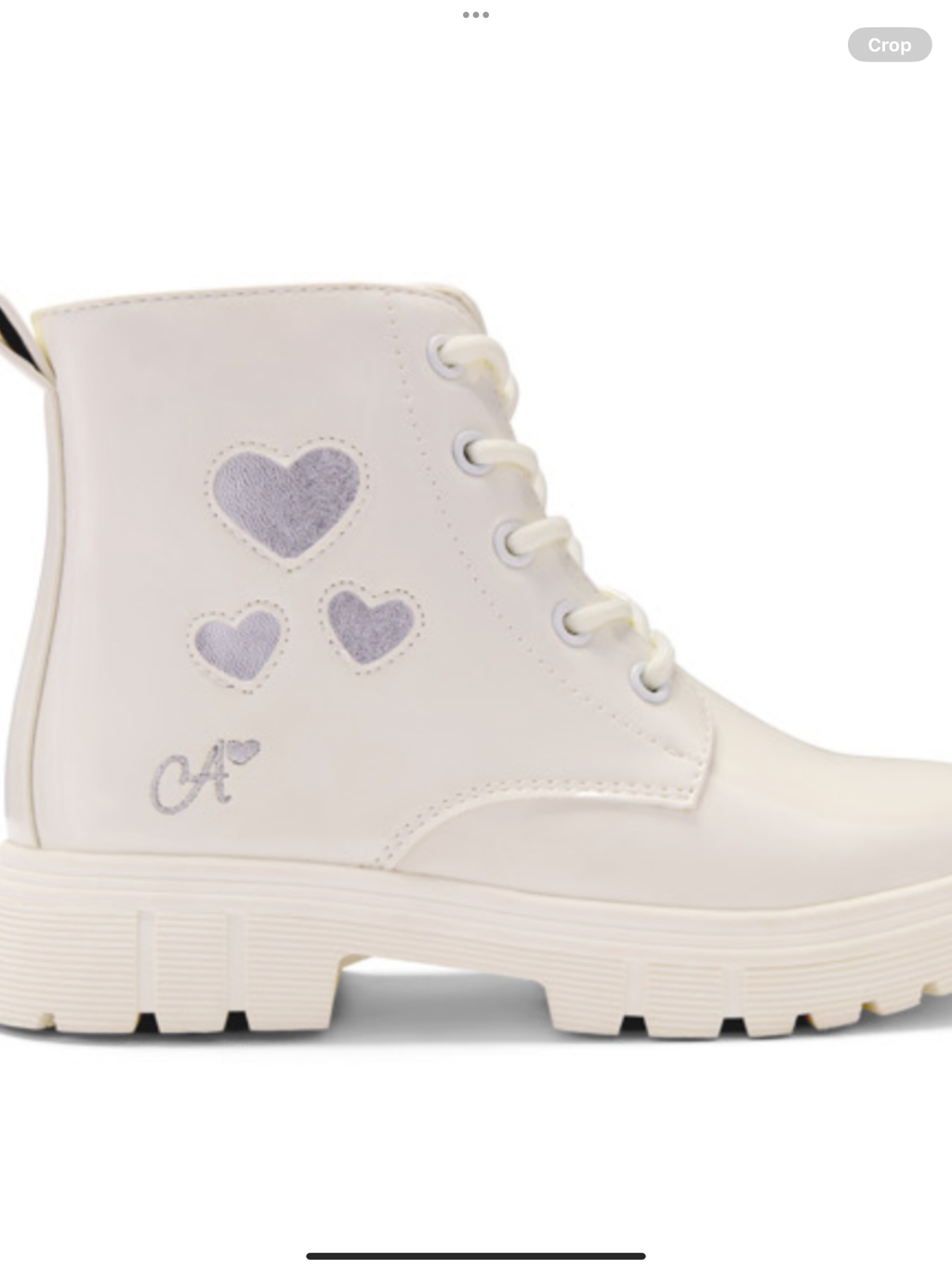 PRE ORDER A-Dee  Amore White Boots 0726804