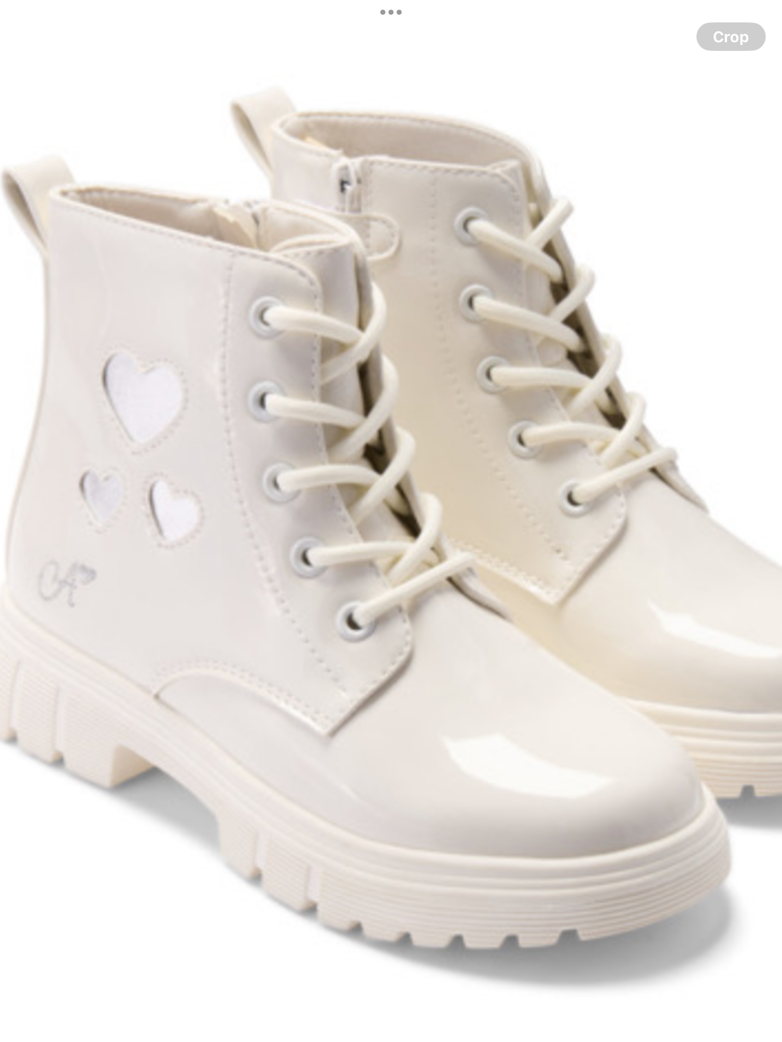 PRE ORDER A-Dee  Amore White Boots 0726804