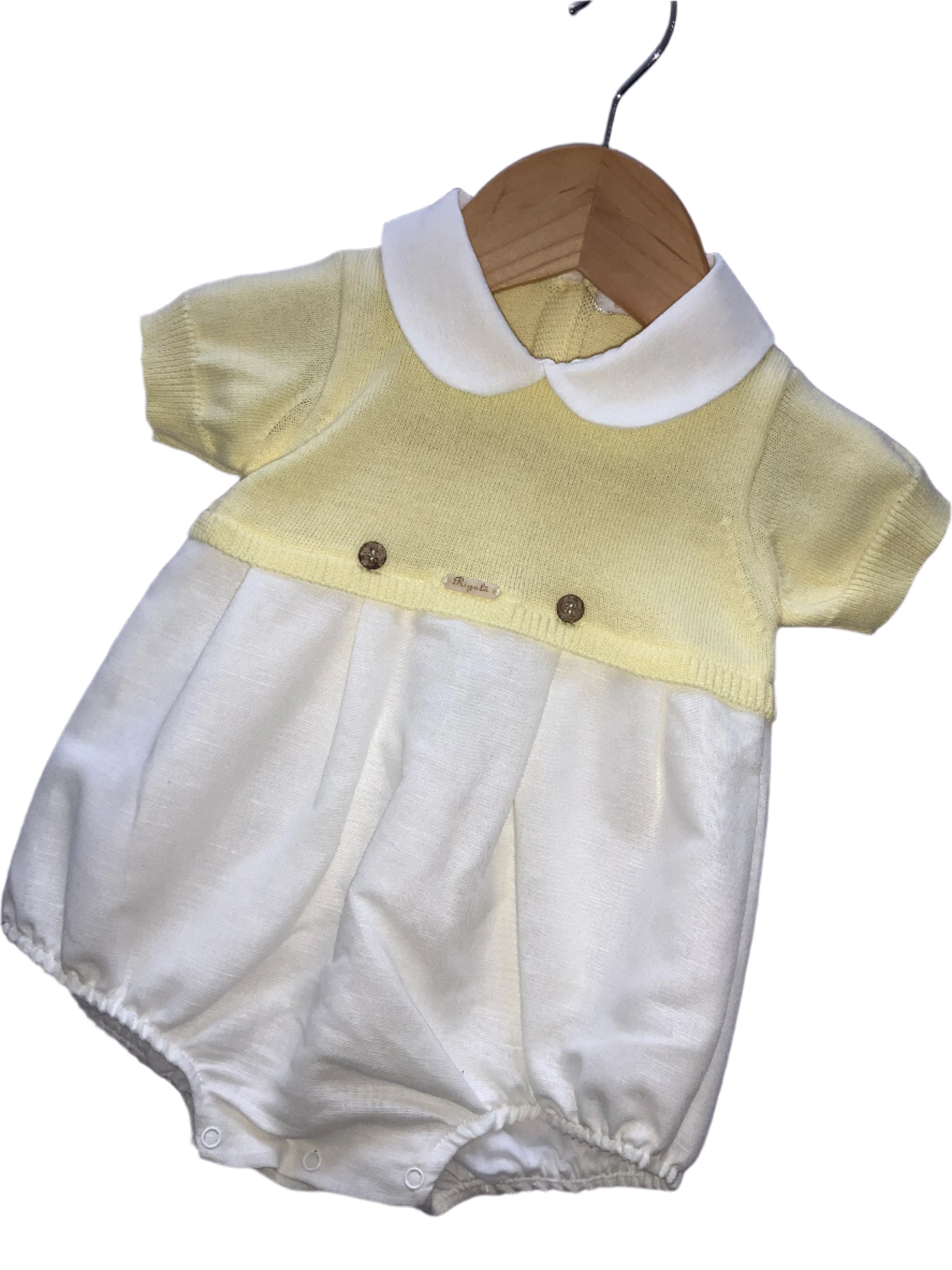 Rigola white and lemon romper 0325241