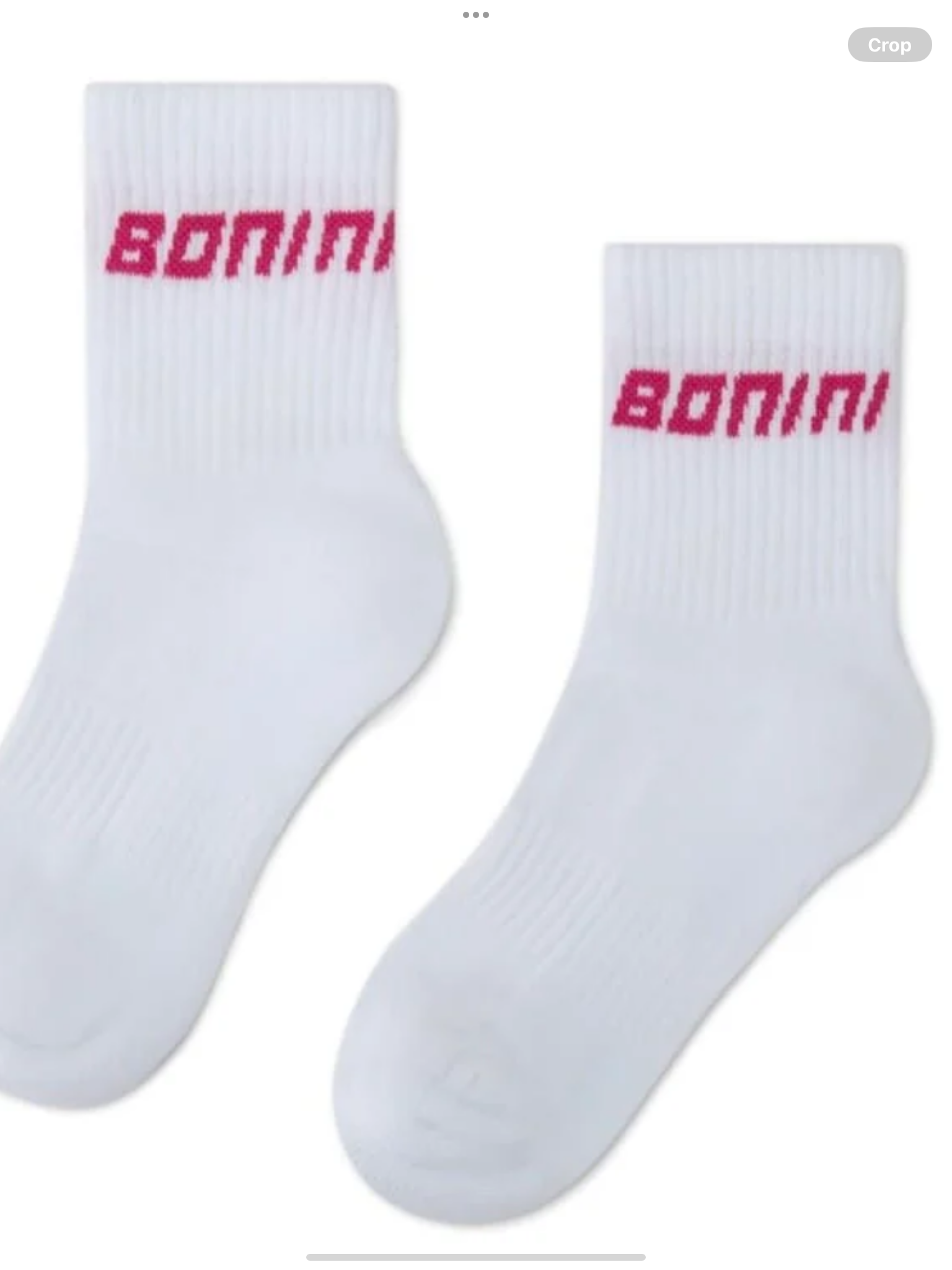 PRE ORDER Bonini by A Dee Hot Pink Logo Socks 0726821