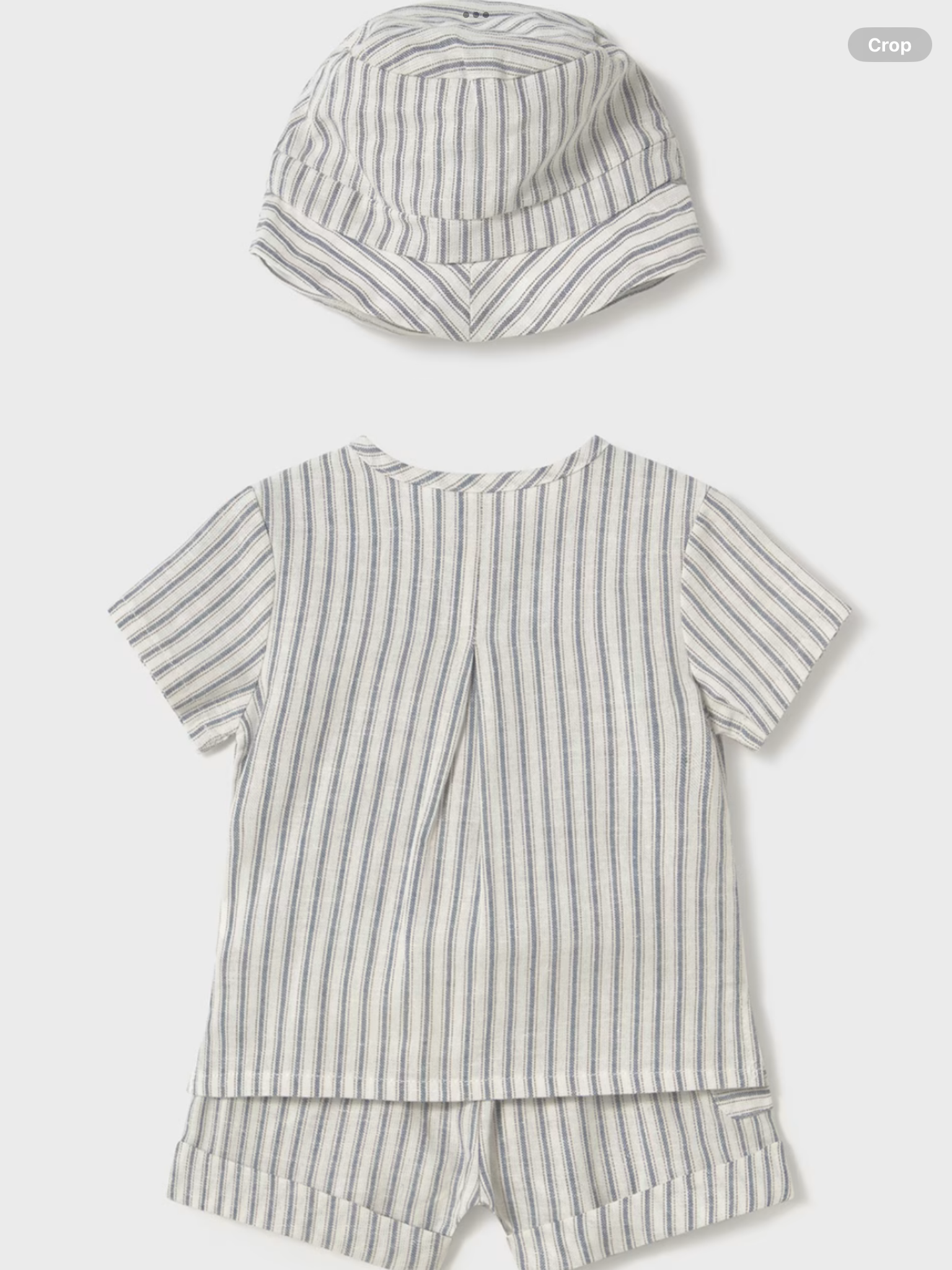 Newborn boy 3 piece striped set 0425246