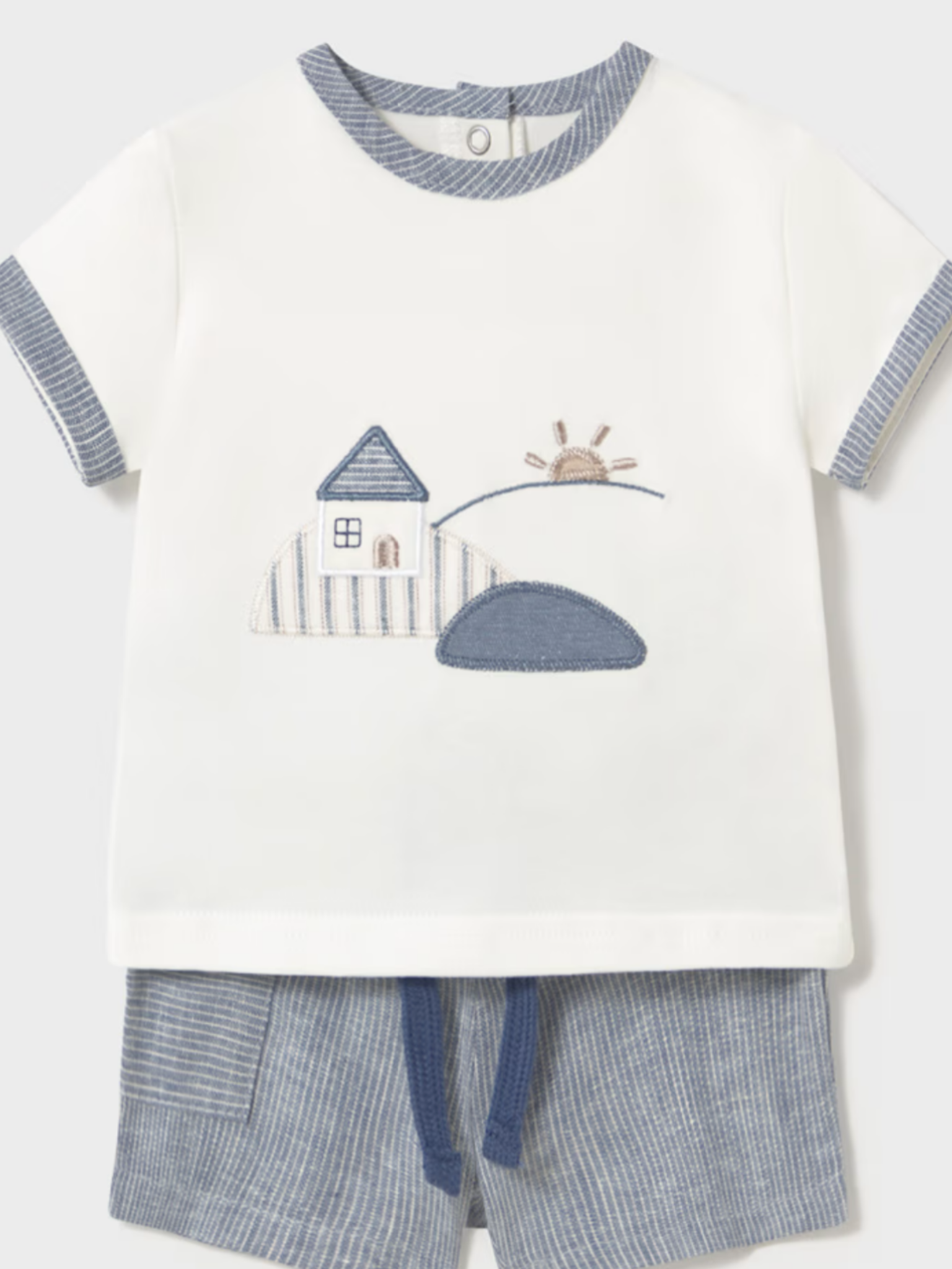 Newborn boy shorts and T-shirt set  0425248