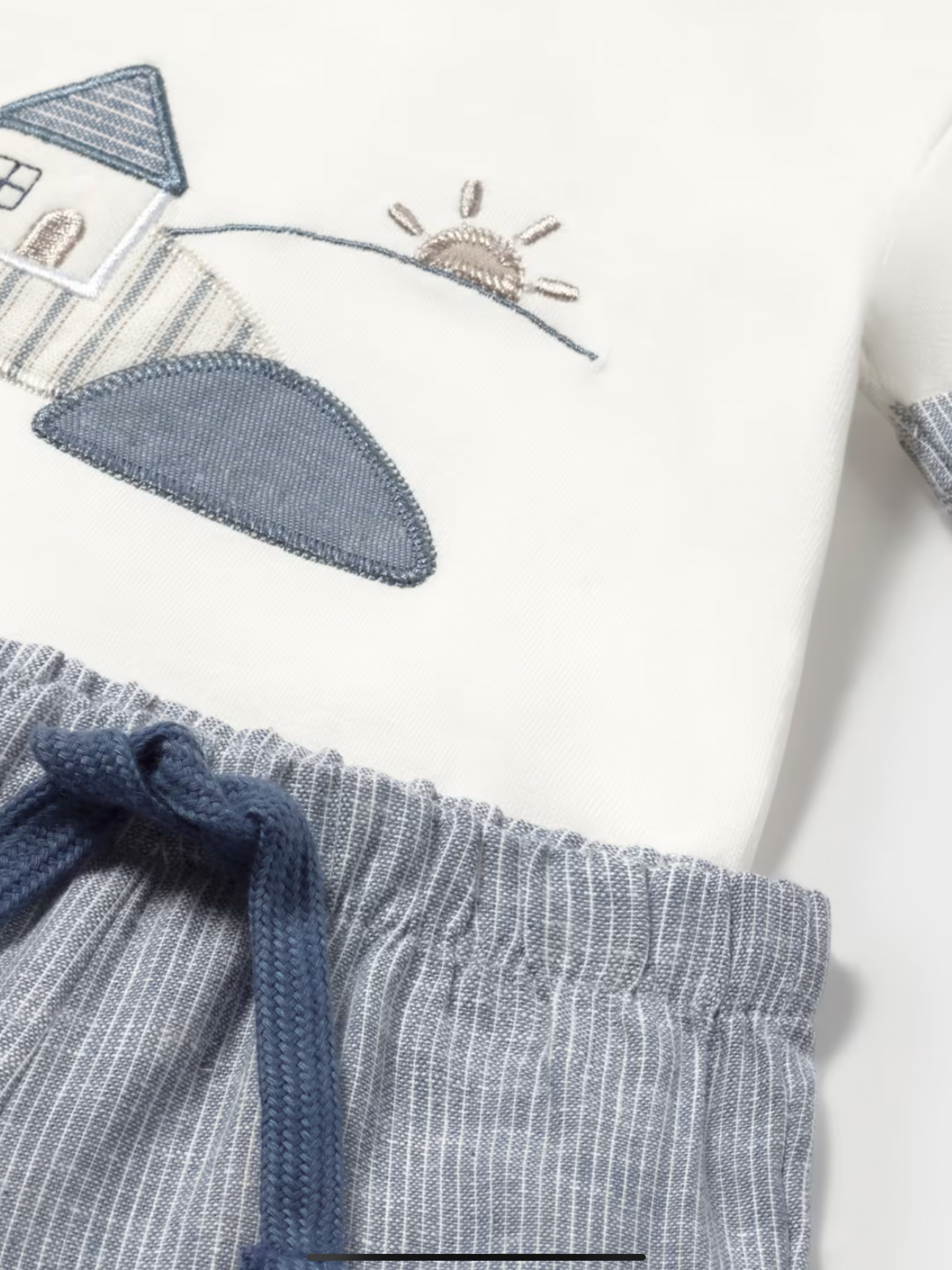 Newborn boy shorts and T-shirt set  0425248