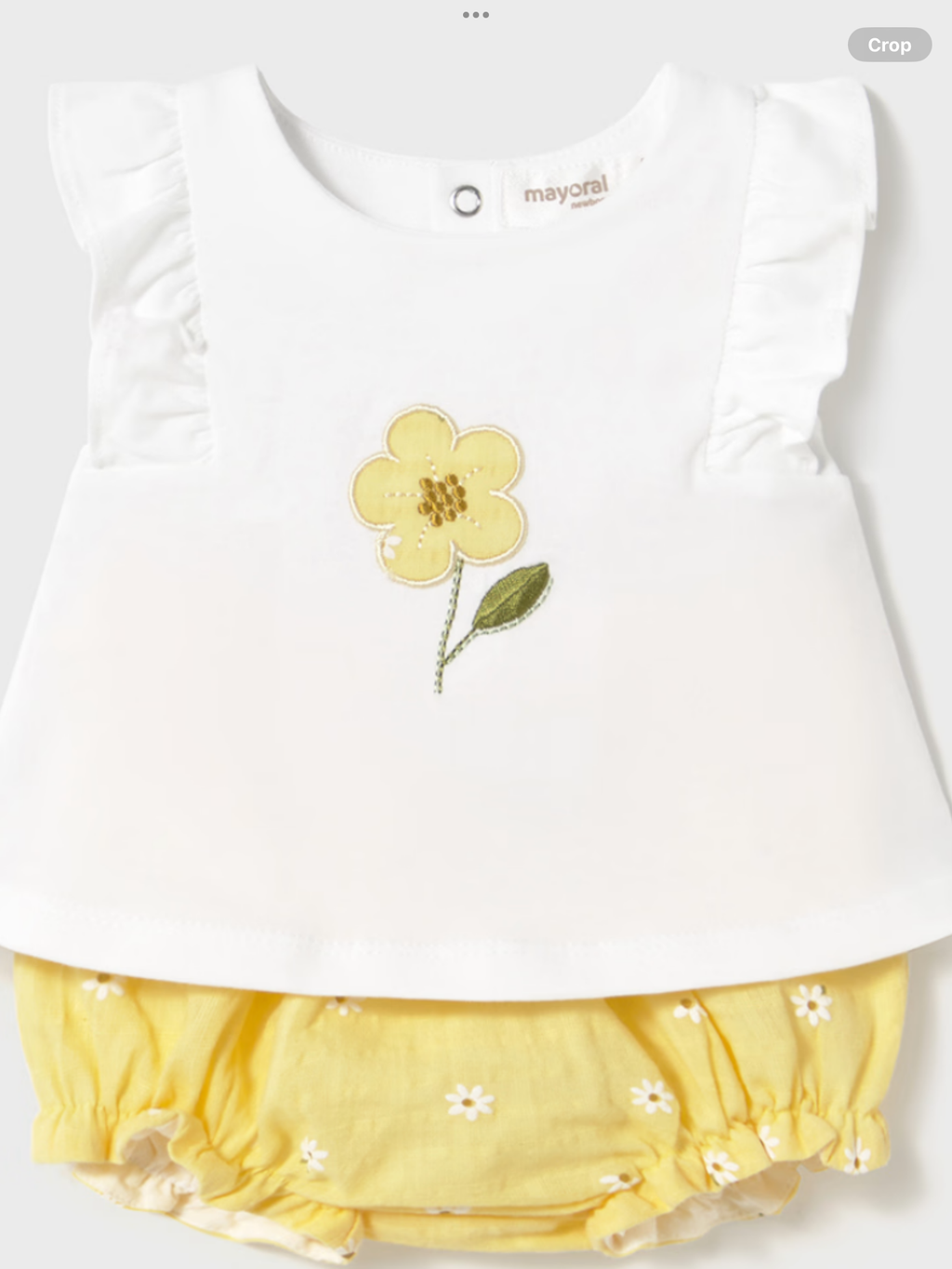 Mayoral girl top and nappy cover set 0425251