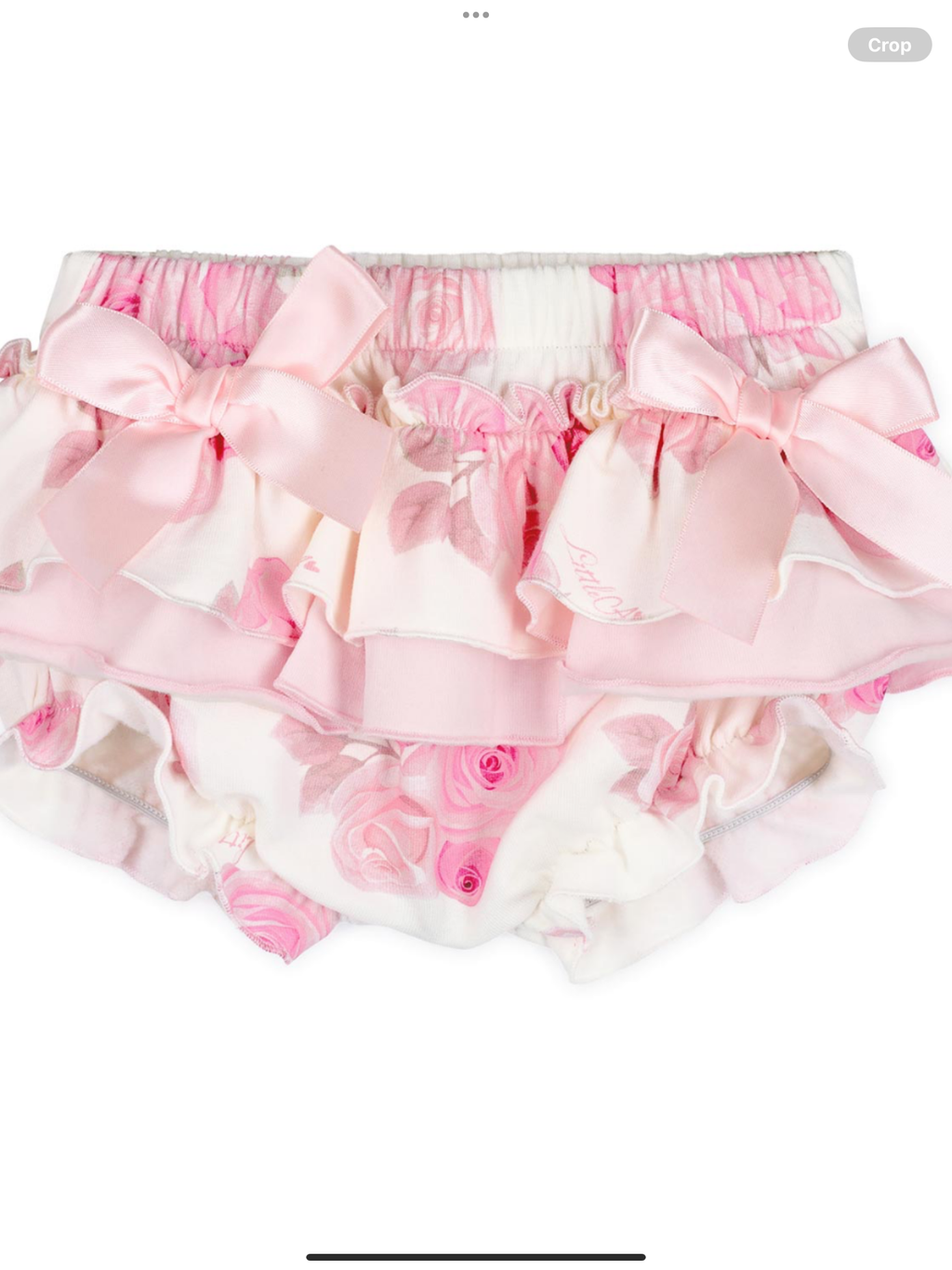 PRE ORDER Little A Girls Little Bloom Collection Deena Rose Print Jam Pant Set - Pale Pink 0726834