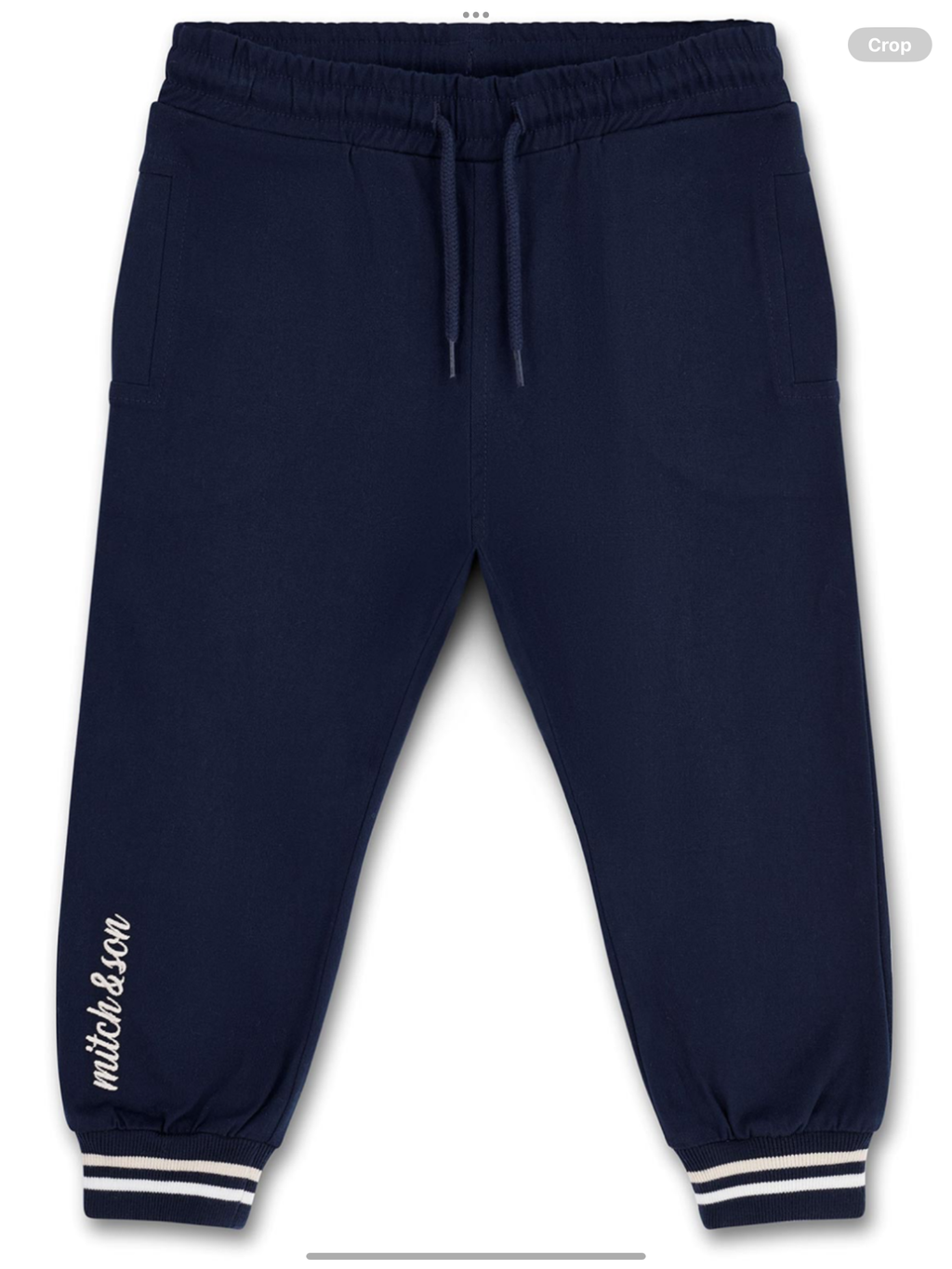 Mitch & Son Classic Collection Sullivan Twill Trousers - Dark Navy 0826791