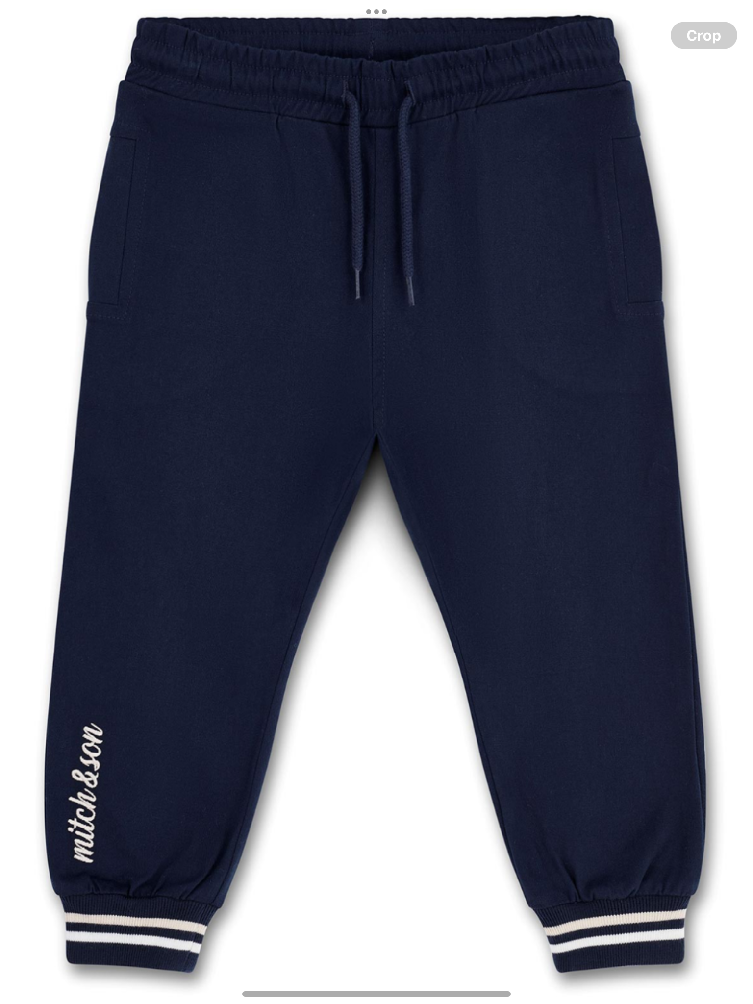 Mitch & Son Classic Collection Sullivan Twill Trousers - Dark Navy 0826791