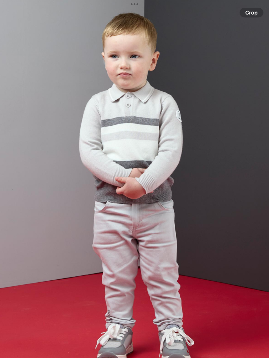 Mitch & Son Dynamic Grey Collection Trace Twill Trouser - Grey Chip 0826792