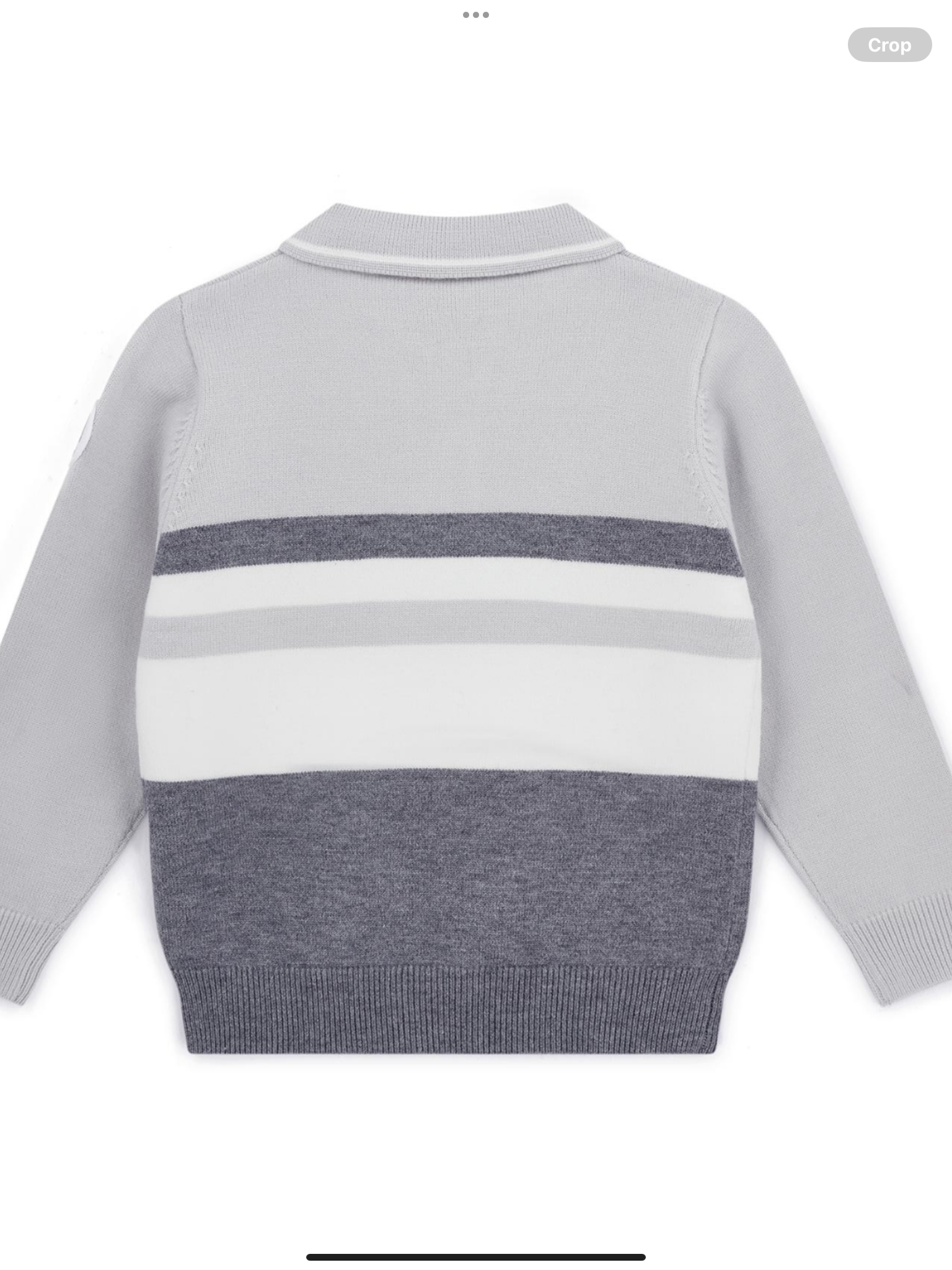 Mitch & Son Dynamic Grey Collection Tighe Knitted Polo - Grey Chip 0826793