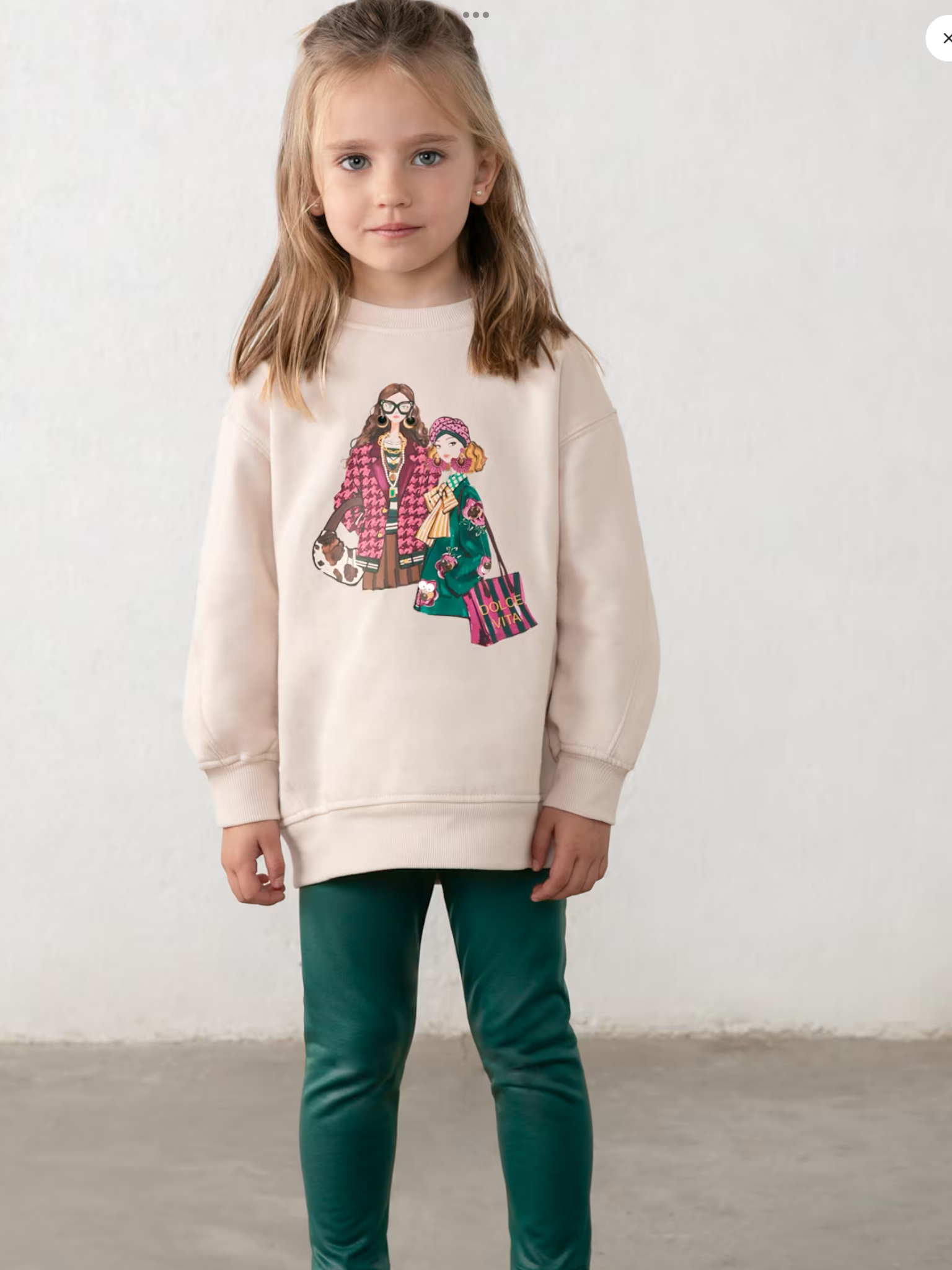Mayoral Girls' leggings and sweatshirt set 0826805