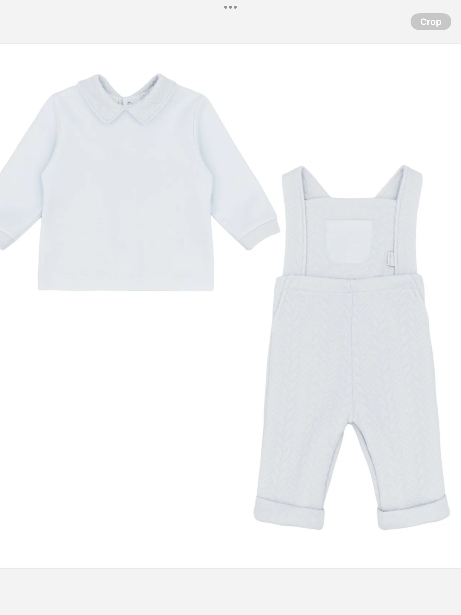 Pastels & Co Boys Charlie Dungaree Set Blue PA-30-01C   0826806