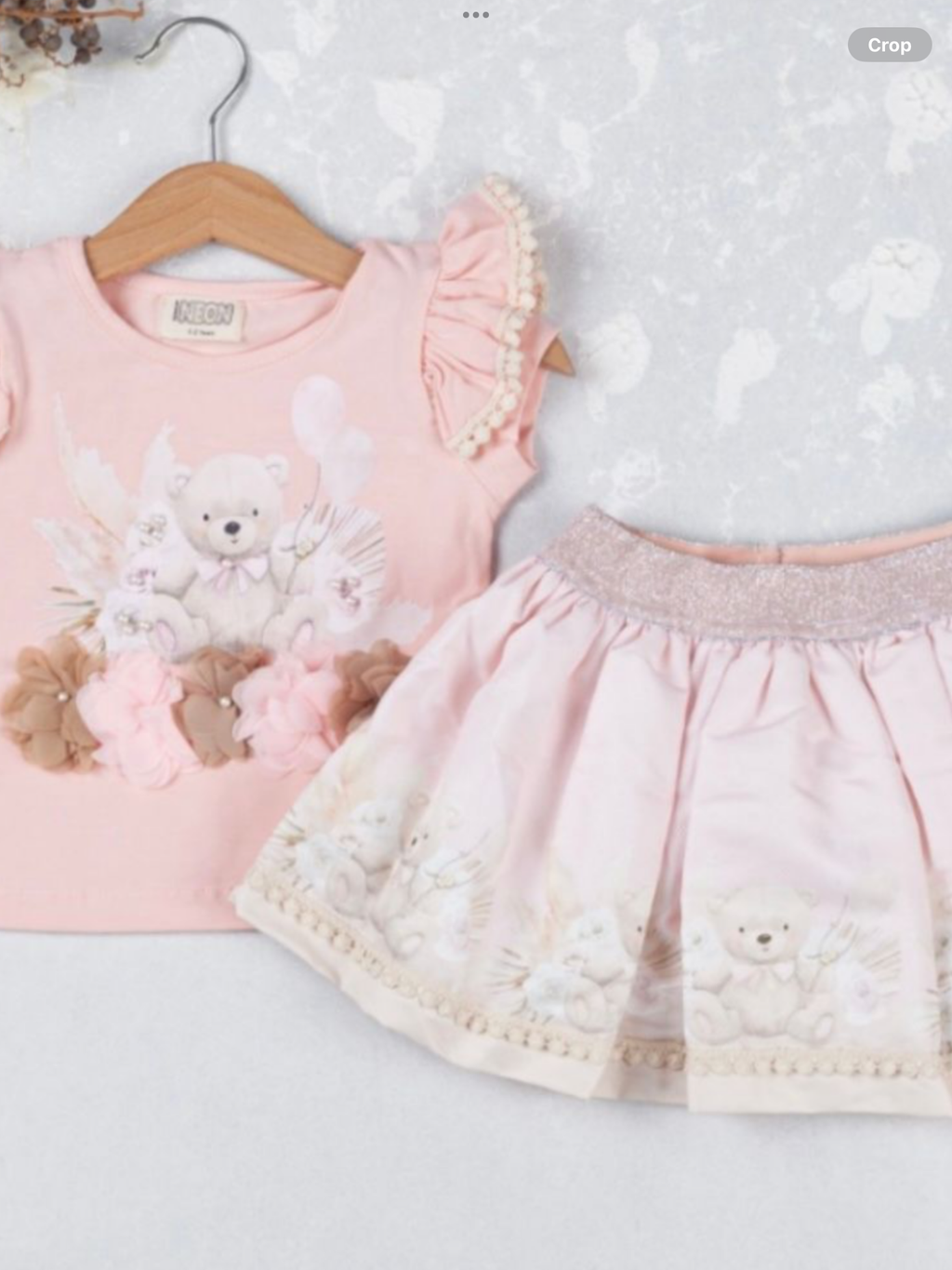 Teddy skirt set.  0525282