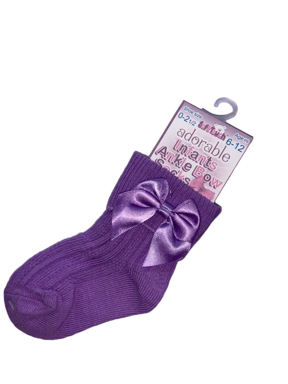 Purple ankle socks 0525285