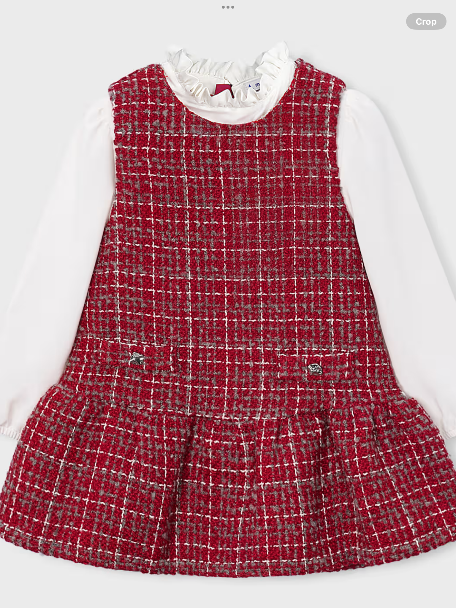 Mayoral Girls' pinafore dress 0826825