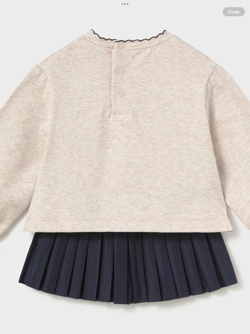 Mayoral Heart Jumper and Pleated Skirt Set 0826826