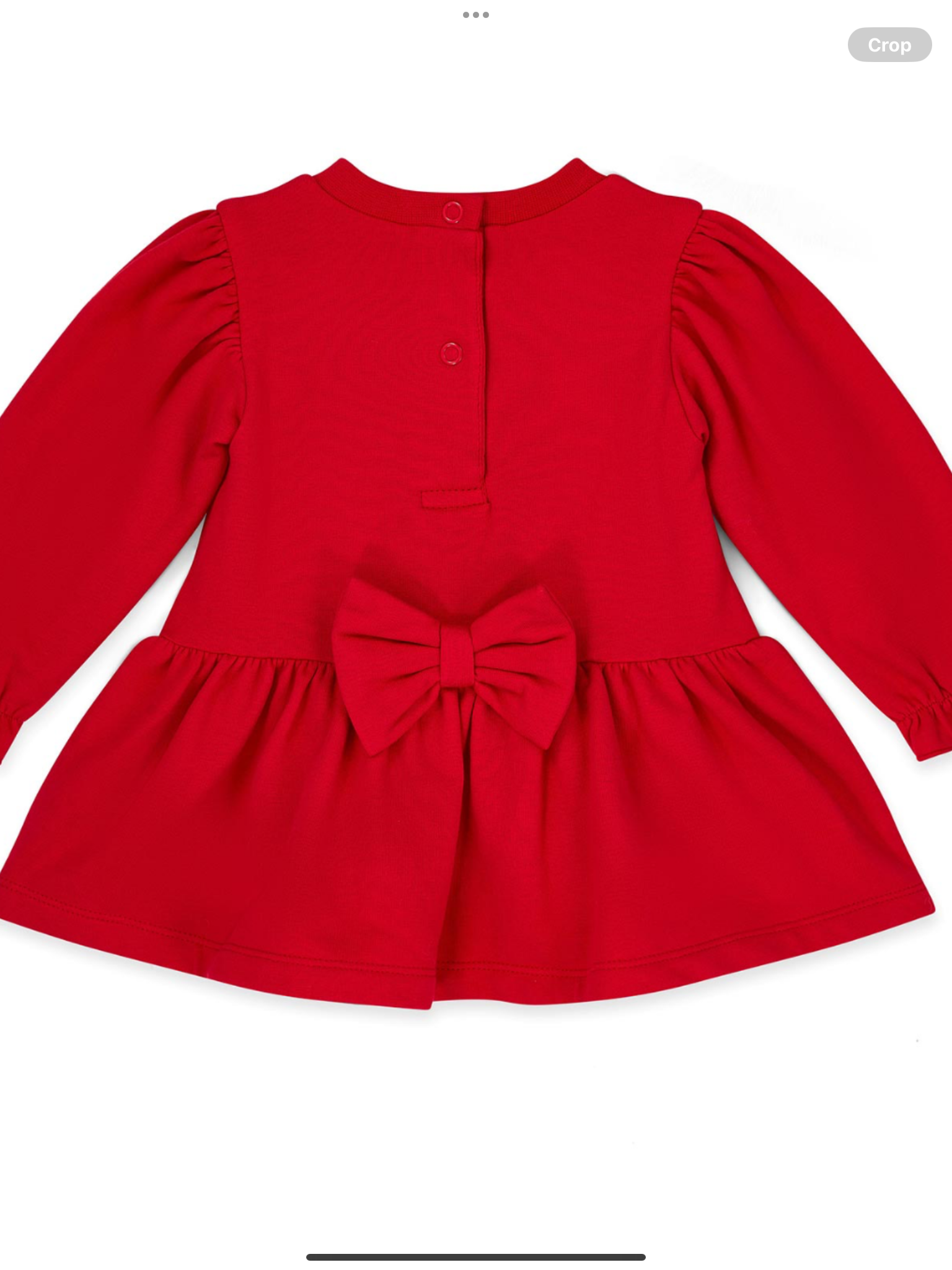 Little A Girls Little Locket Collection Esme Sweat Dress - Red 0826834