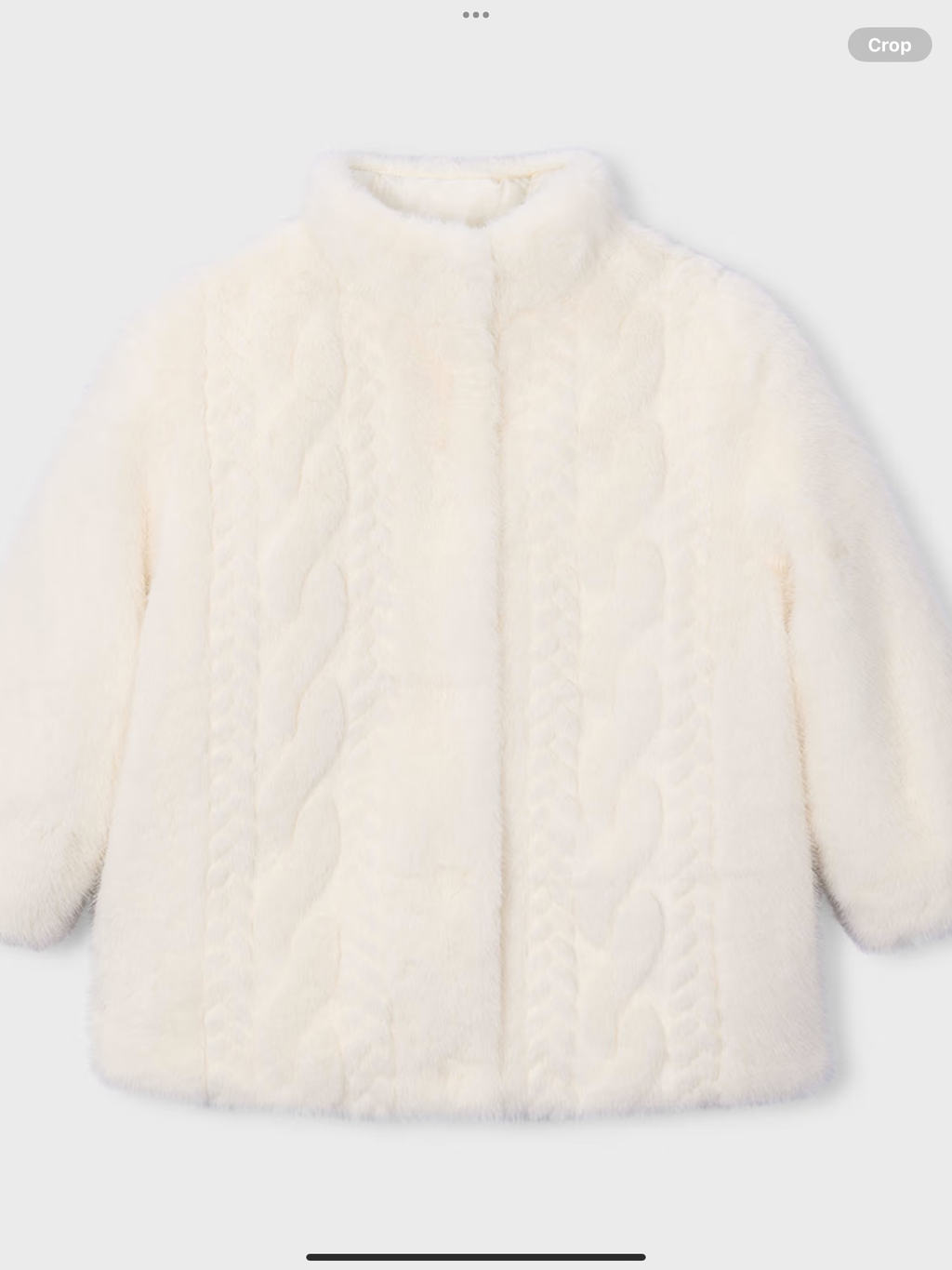 Mayoral Girls' fur coat  0826836