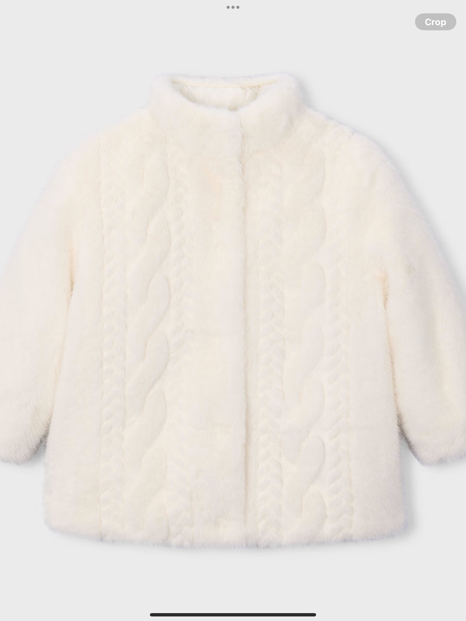 Mayoral Girls' fur coat  0826836