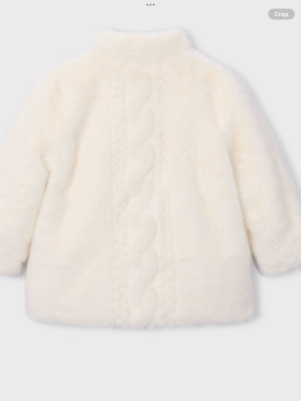 Mayoral Girls' fur coat  0826836
