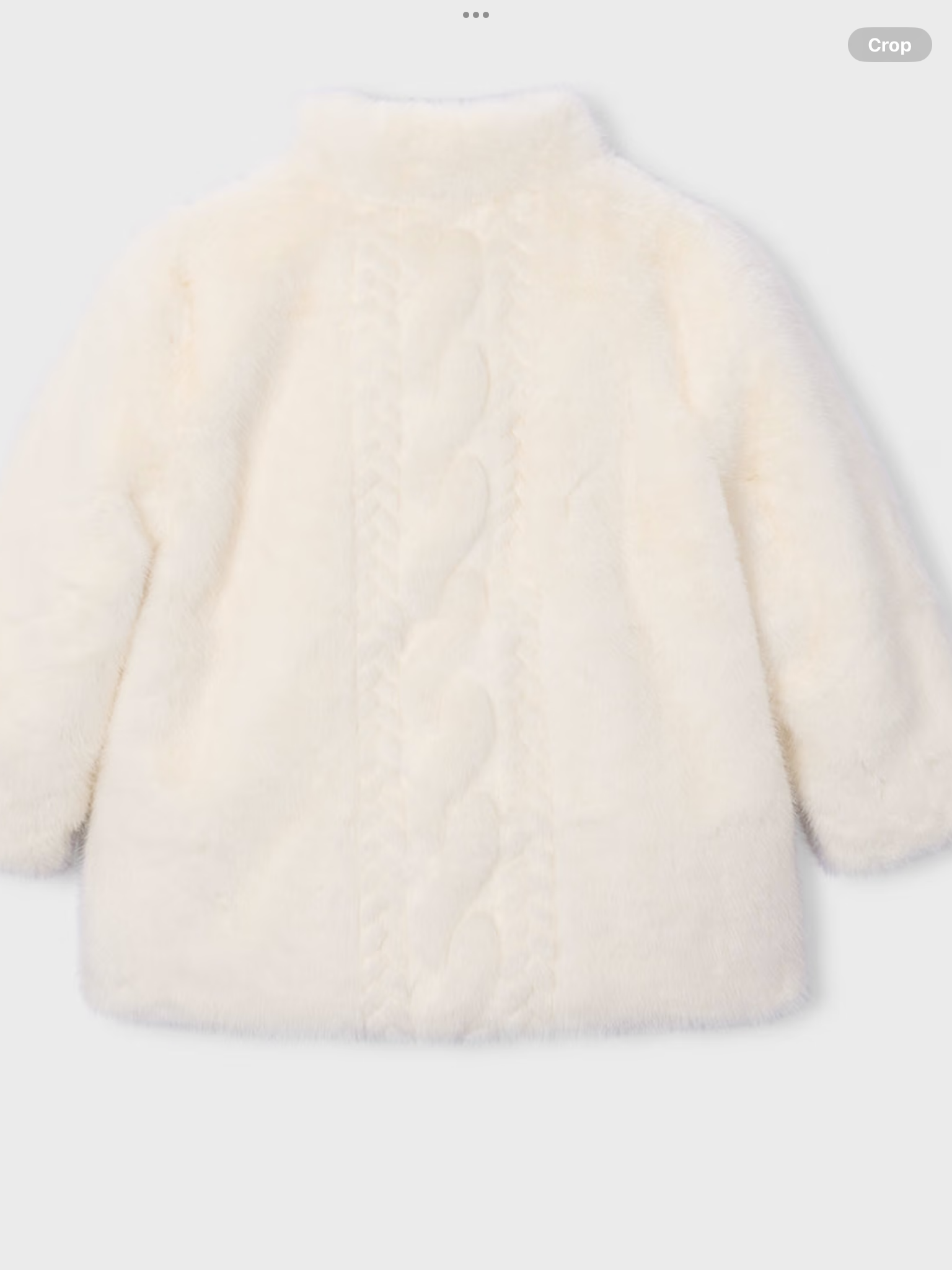 Mayoral Girls' fur coat  0826836