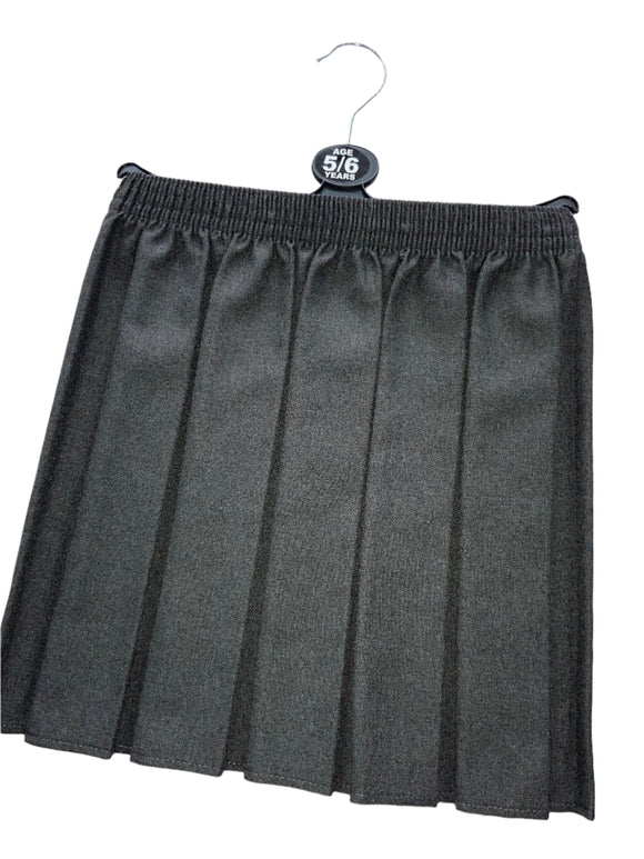 Grey pleated skirt 0625315