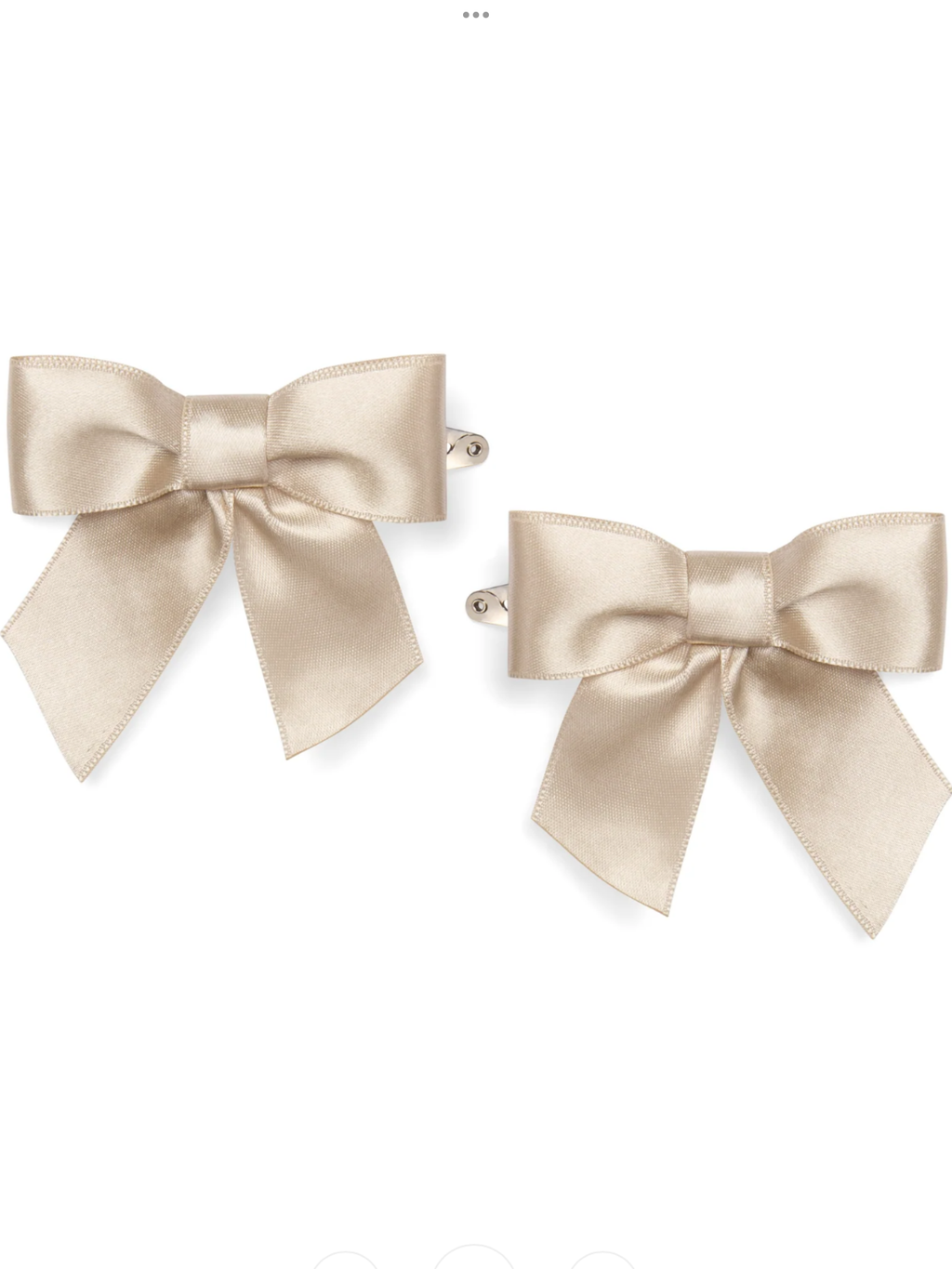 Little A Beige Denver Hair Clips 0926865