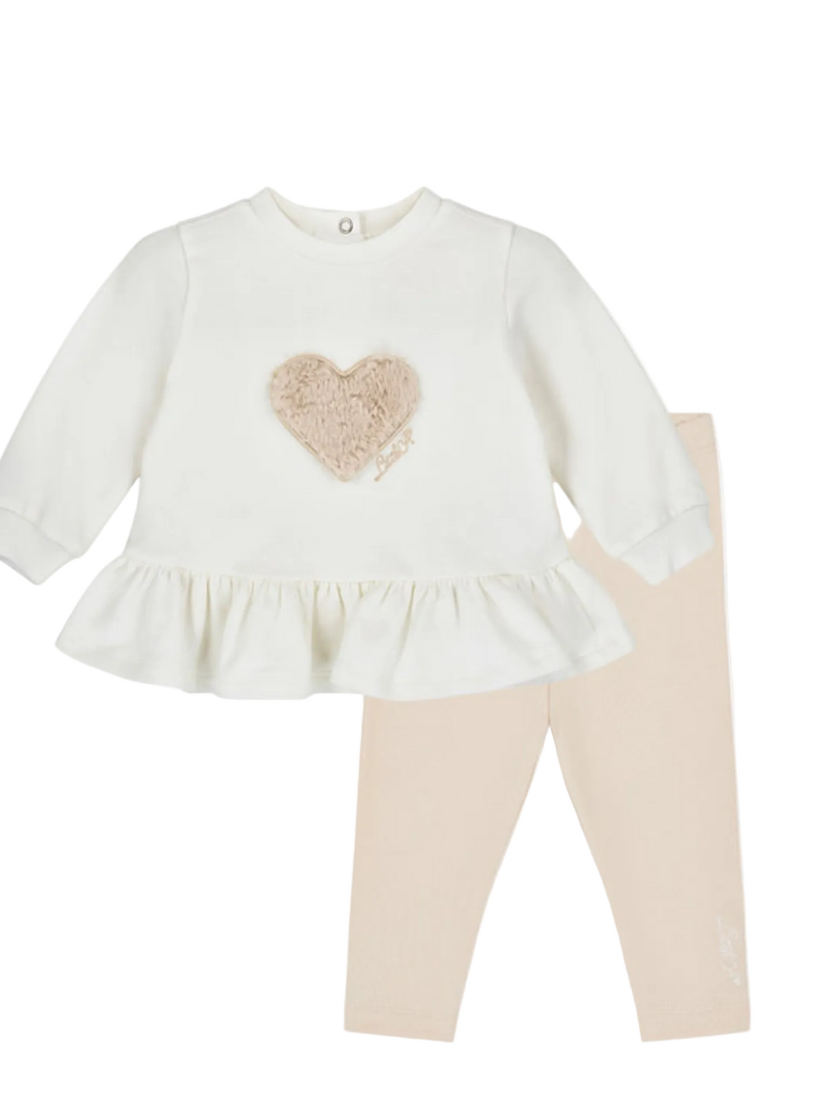 Little A White Demi Legging Set 0926871