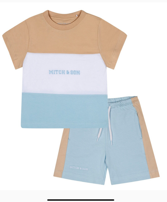 Mitch&son logo soft shorts set summer 24.    01242016