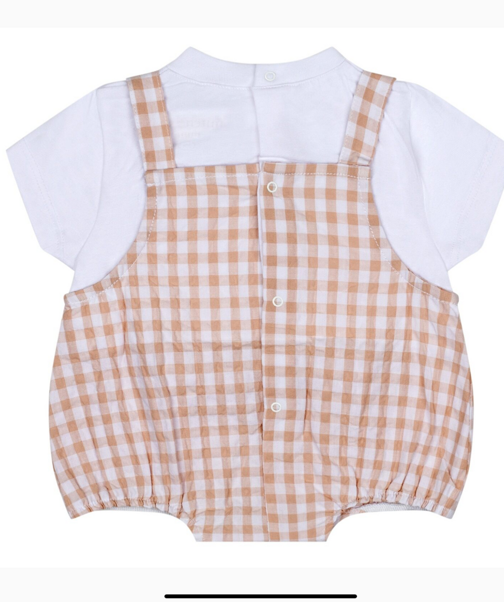 Mitch&son checked romper  summer 24.   10242019