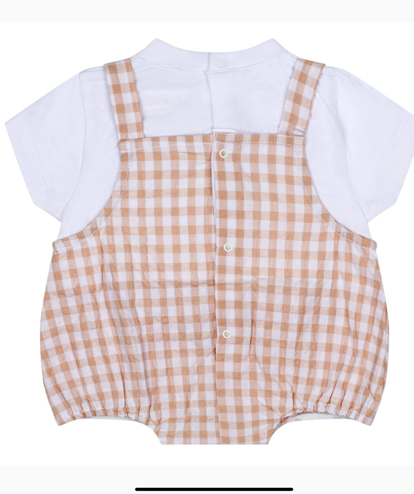 Mitch&son checked romper  summer 24.   10242019