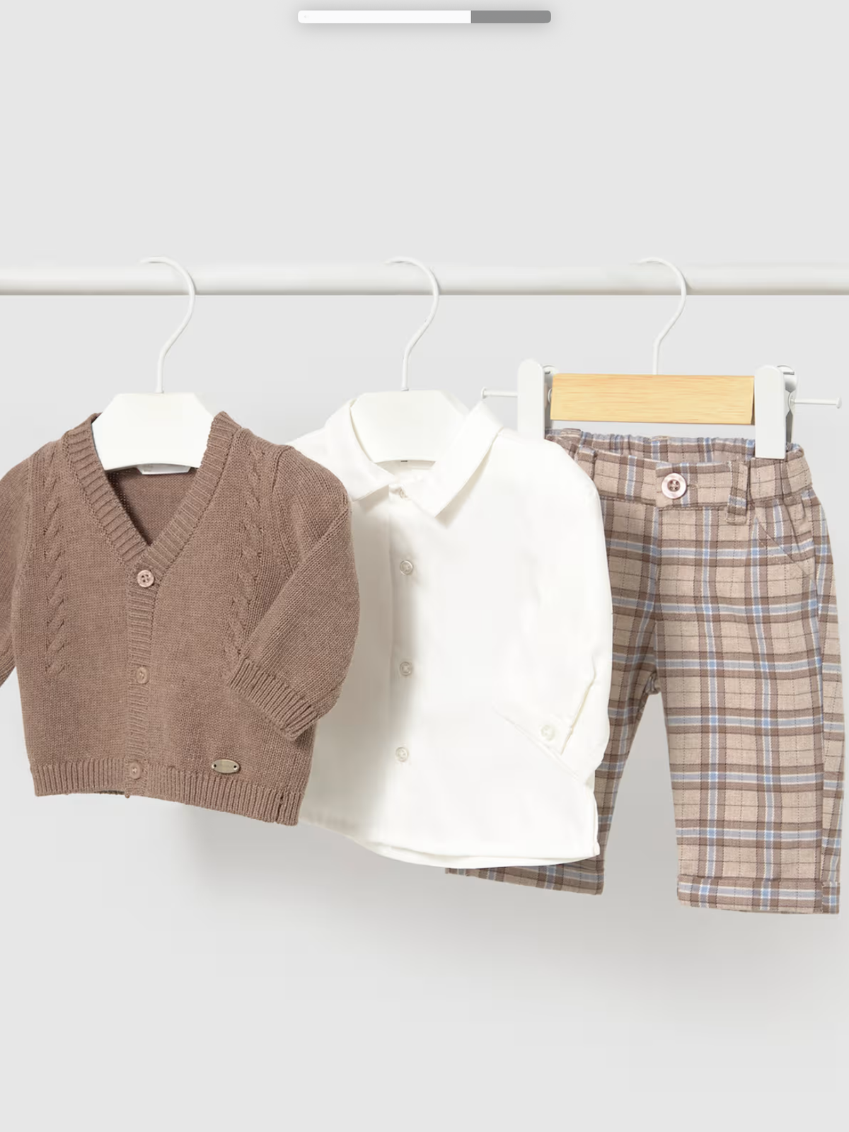 Mayoral 3-piece cardigan set 0926896