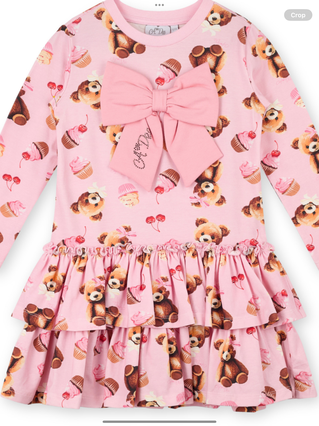 ADEE liberty bow print dress 0725242