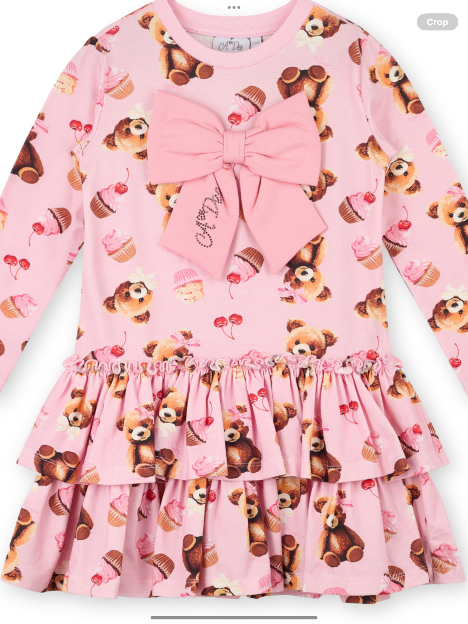 ADEE liberty bow print dress 0725242