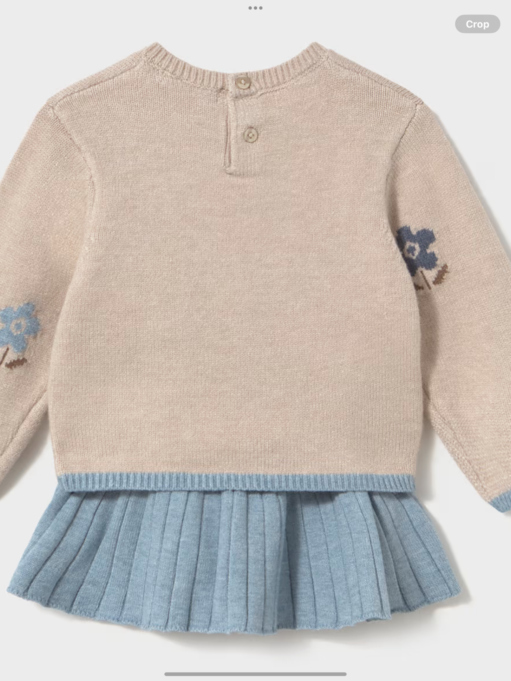 Mayoral Intarsia Skirt and Jumper Set 1026909