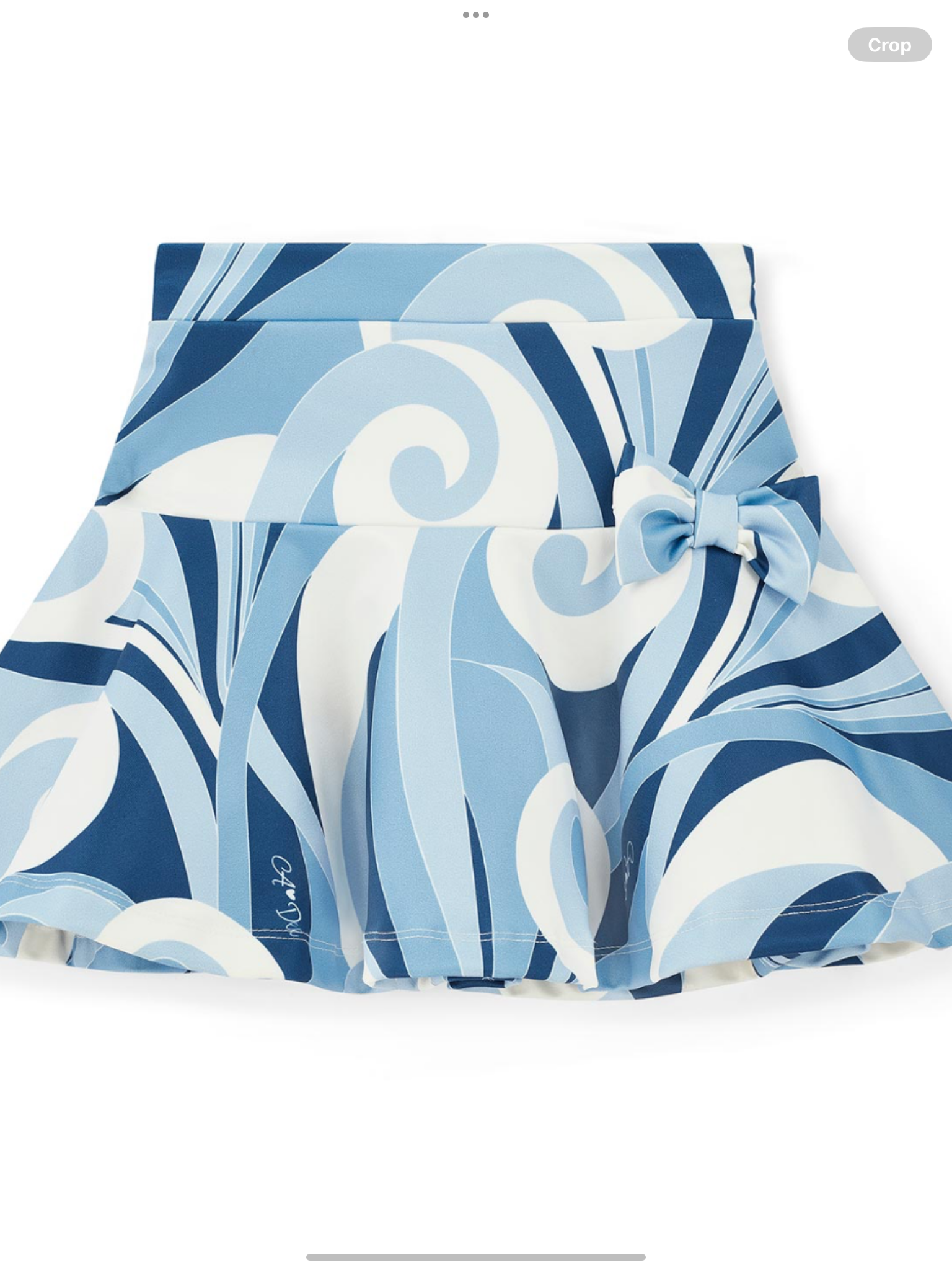 A Dee Twilight Twirls Nellie Swirl Print Skirt Set  Heritage Navy 0725258