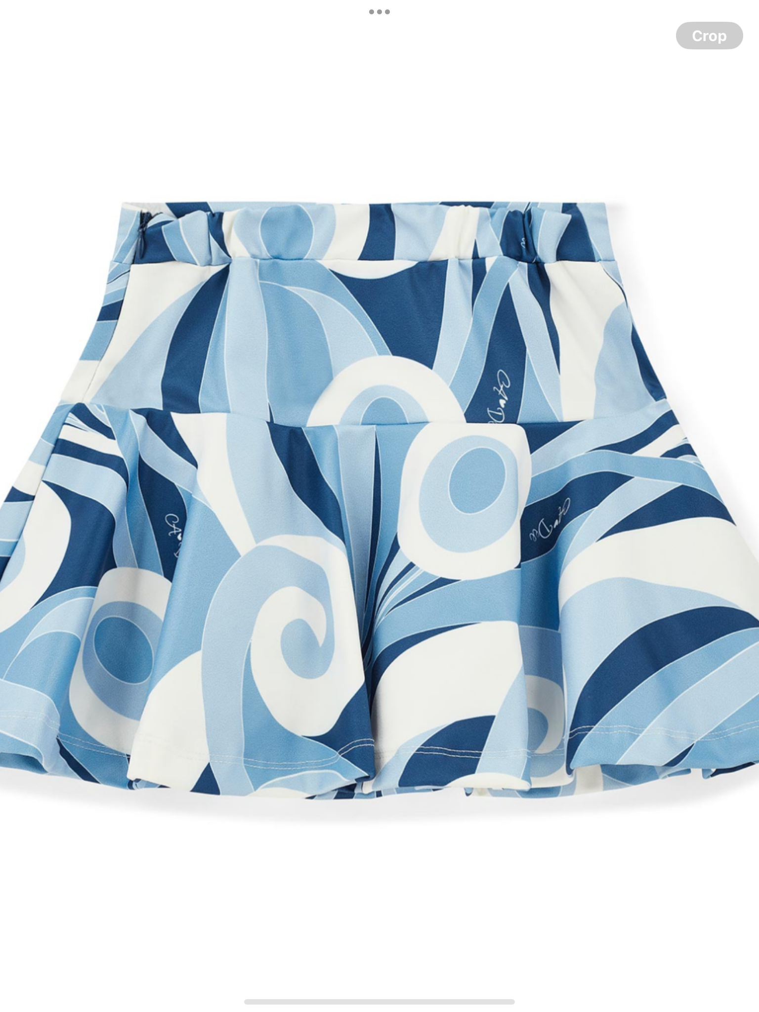 A Dee Twilight Twirls Nellie Swirl Print Skirt Set  Heritage Navy 0725258