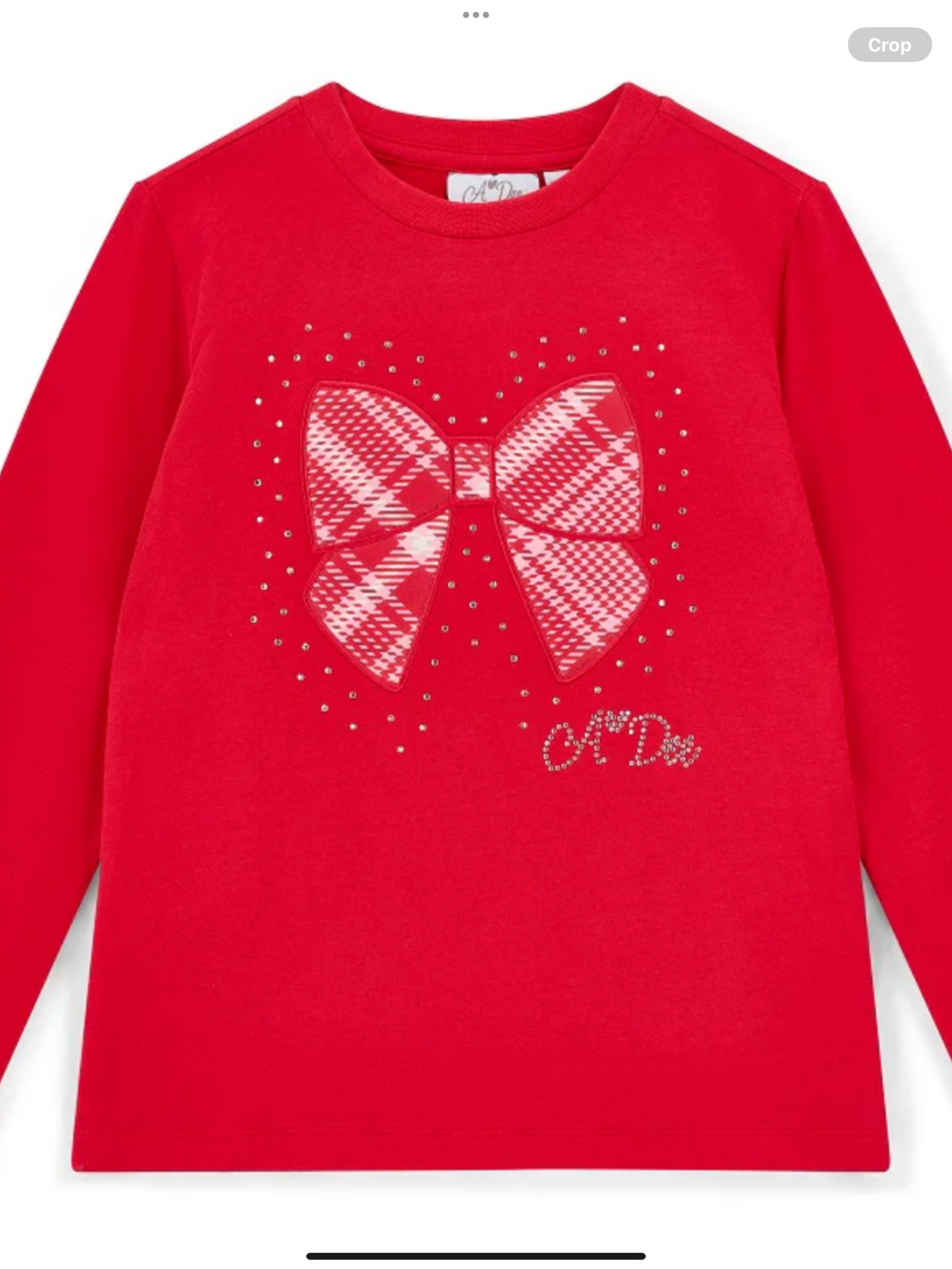 ADEE LEXI CHECK BOW SHORTS SET 0725267