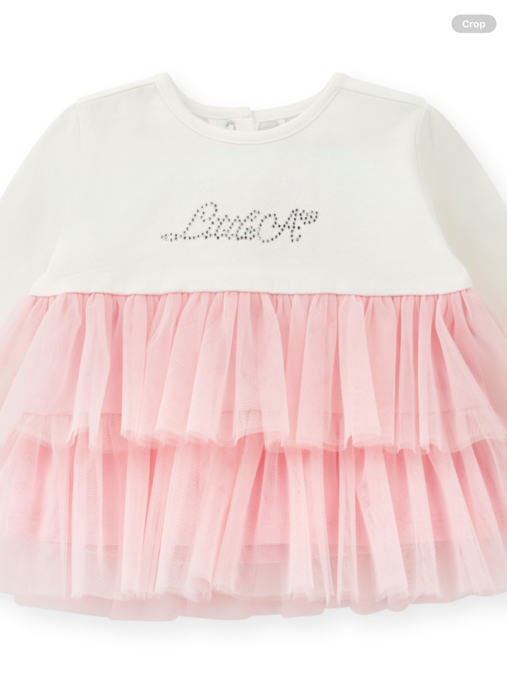 Little A Girls Pink/White Tulle Legging Set - KAYLA  0725280