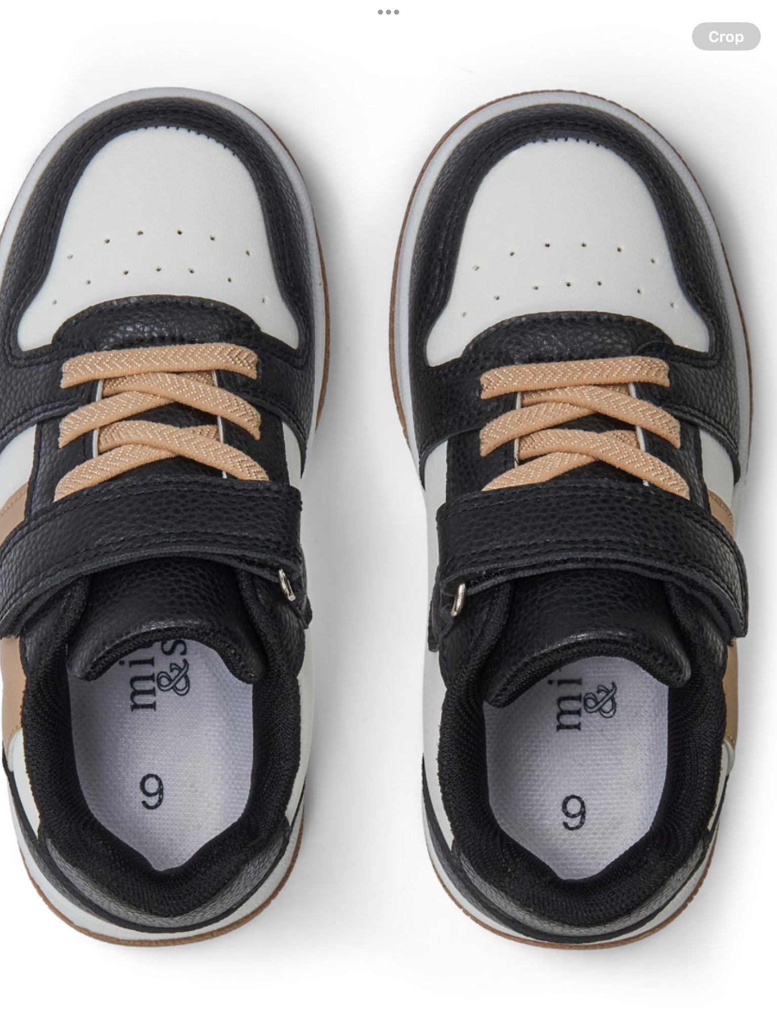 Mitch & Son Boys Easy On/Off Jump Large M Trainer - Black 0725288