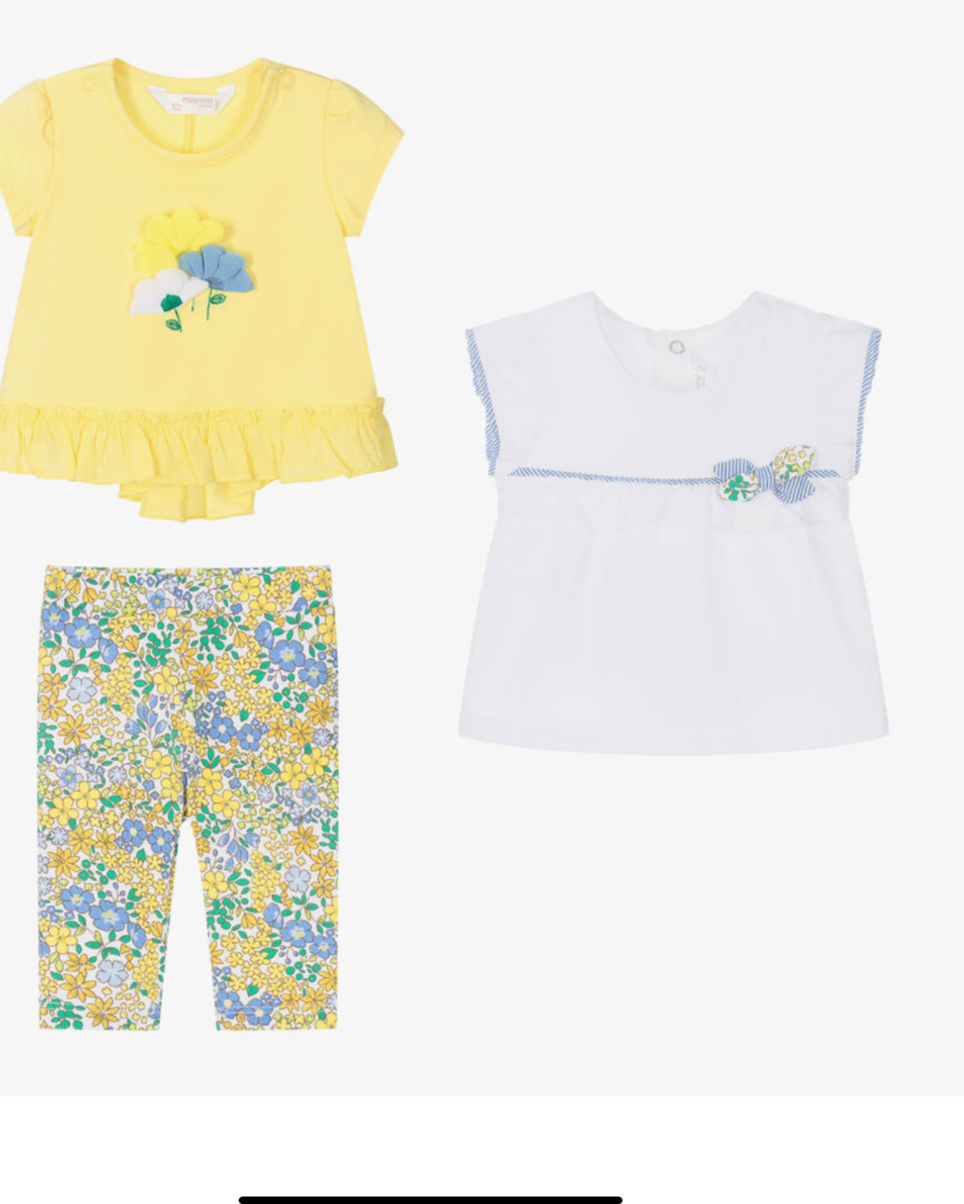 Mayoral three piece set summer 24 01242072