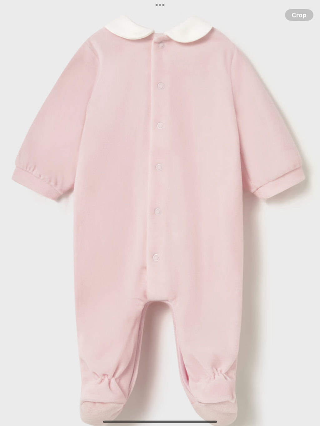 Mayoral Newborn footed romper 0725313