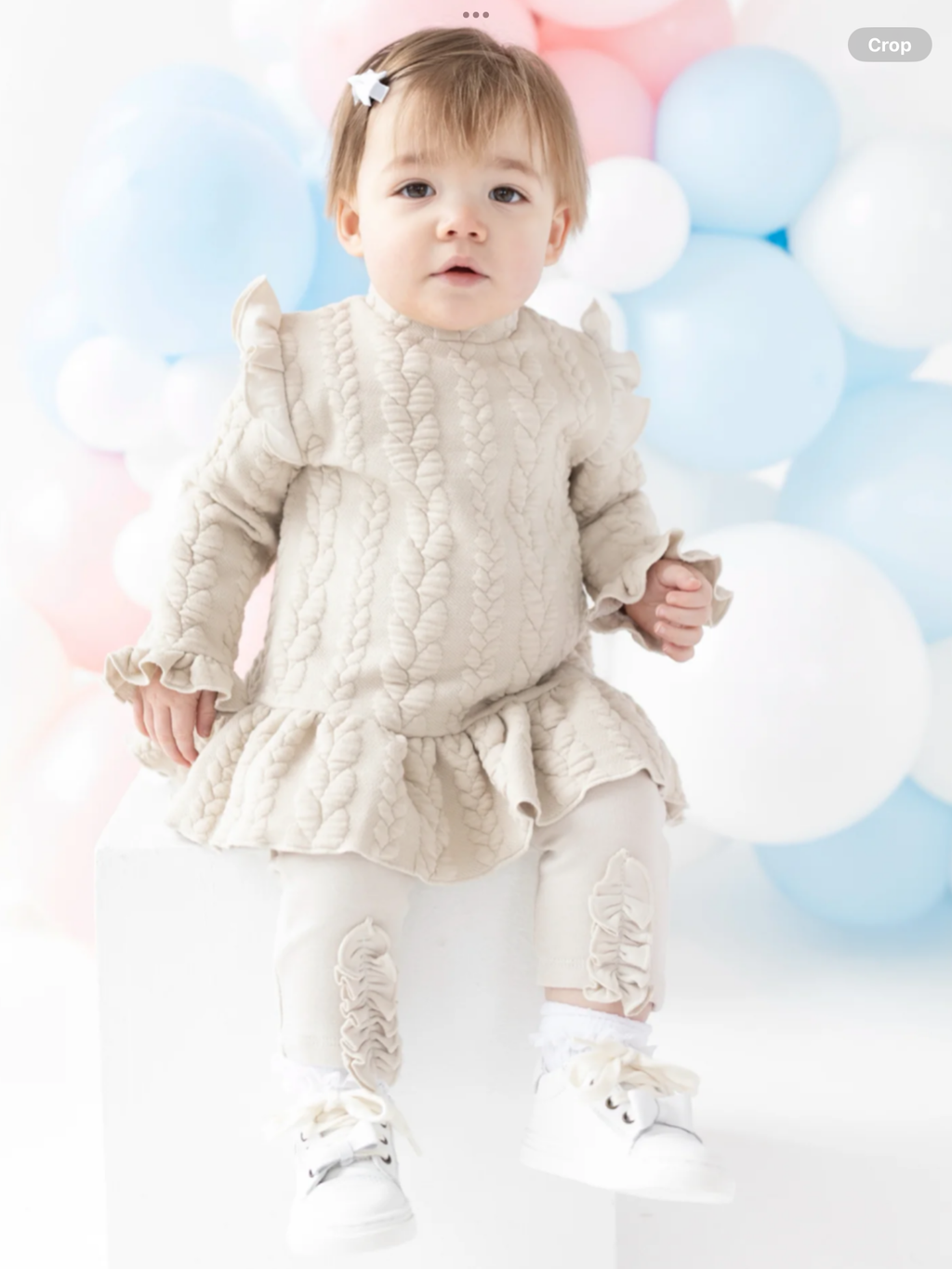 NEW SEASON BLUES BABY TUNIC AMD LEGGINGS SET 0825332